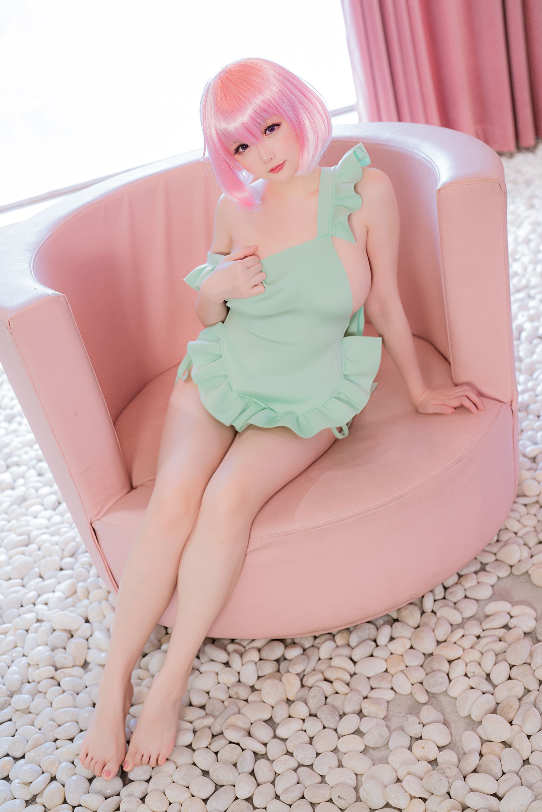 Welfare COS Miss Coser Sister Star Zhi Zhi Zhi -Valentine's Day Dream set group