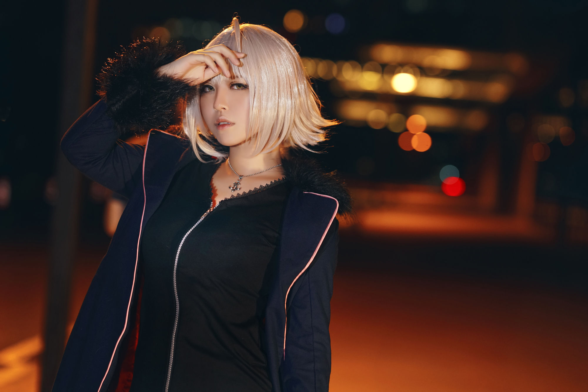 Net Red Coser Photo Half half & amp; Sophie Sophia -Black Zhen 2