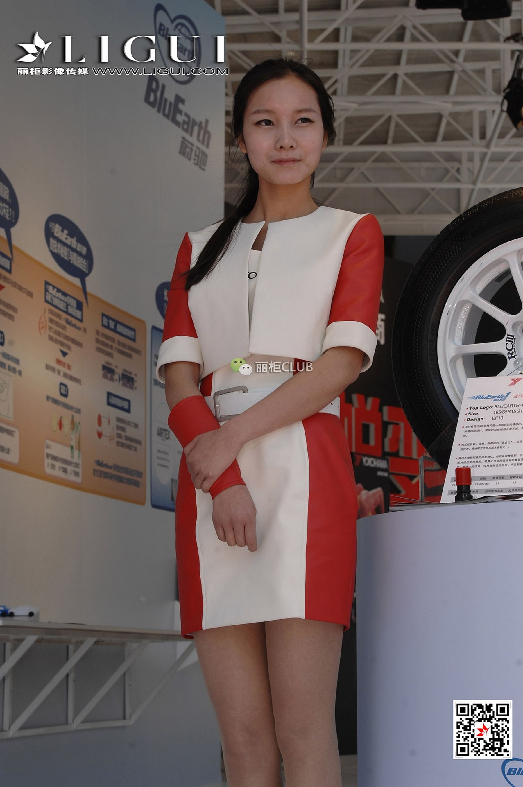 Model Fashion Car Model Booth Car Model Combination Ligui