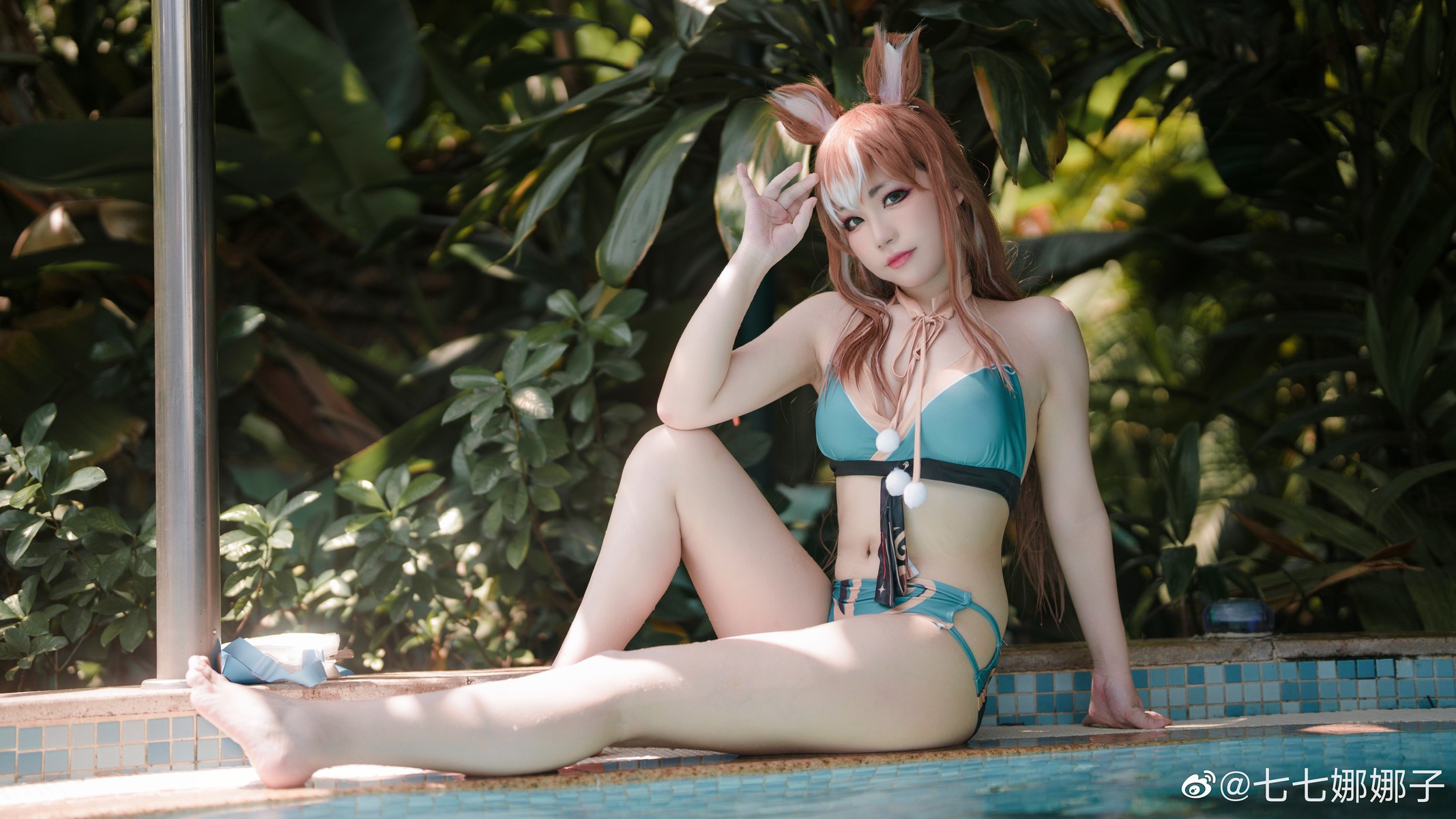 Qiqi Nanazi Cosplay Xina Bar ​​​Swimsuit Ver