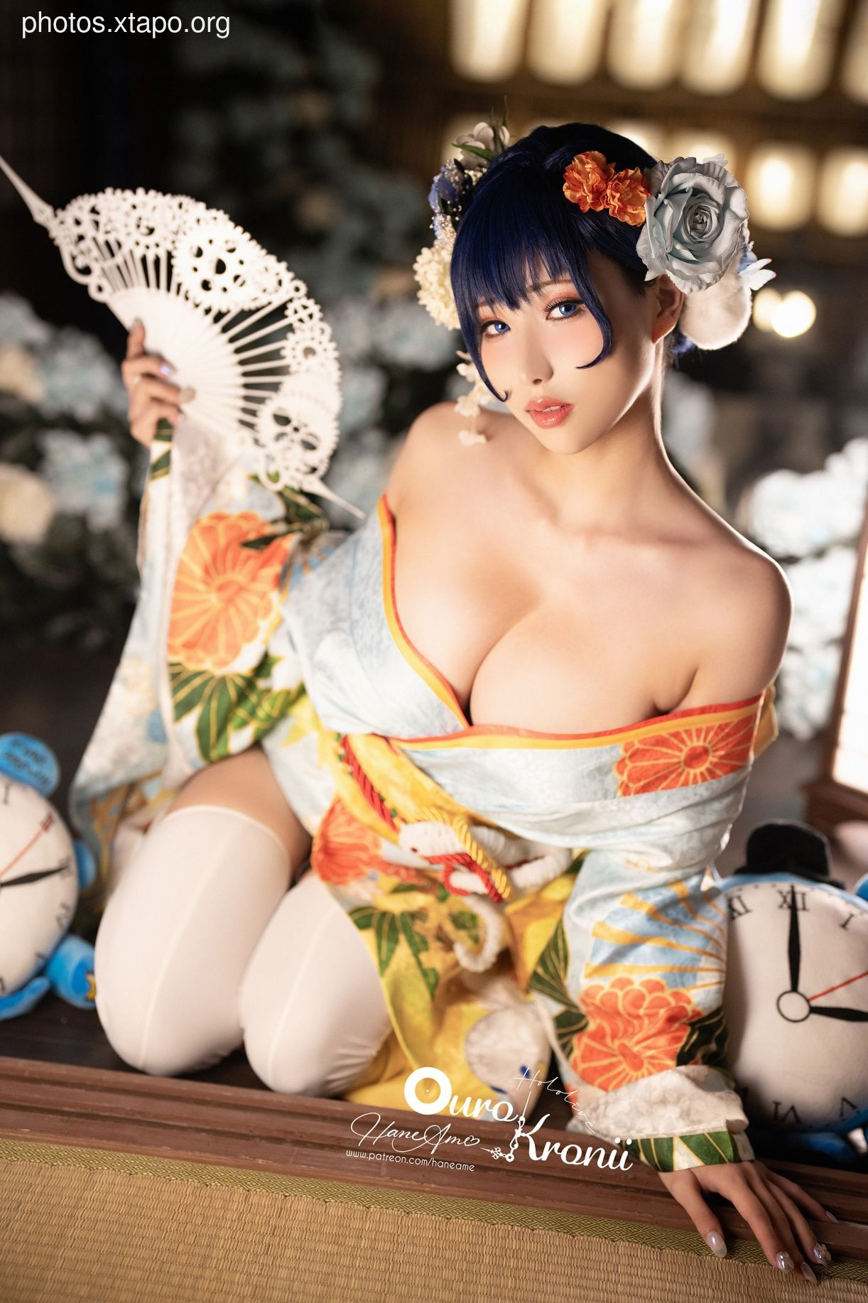 Rain Bo_HANEAME HOLOLIVE_ Kronii_Photobook _ Time Photo & Nbsp 2. Kimono