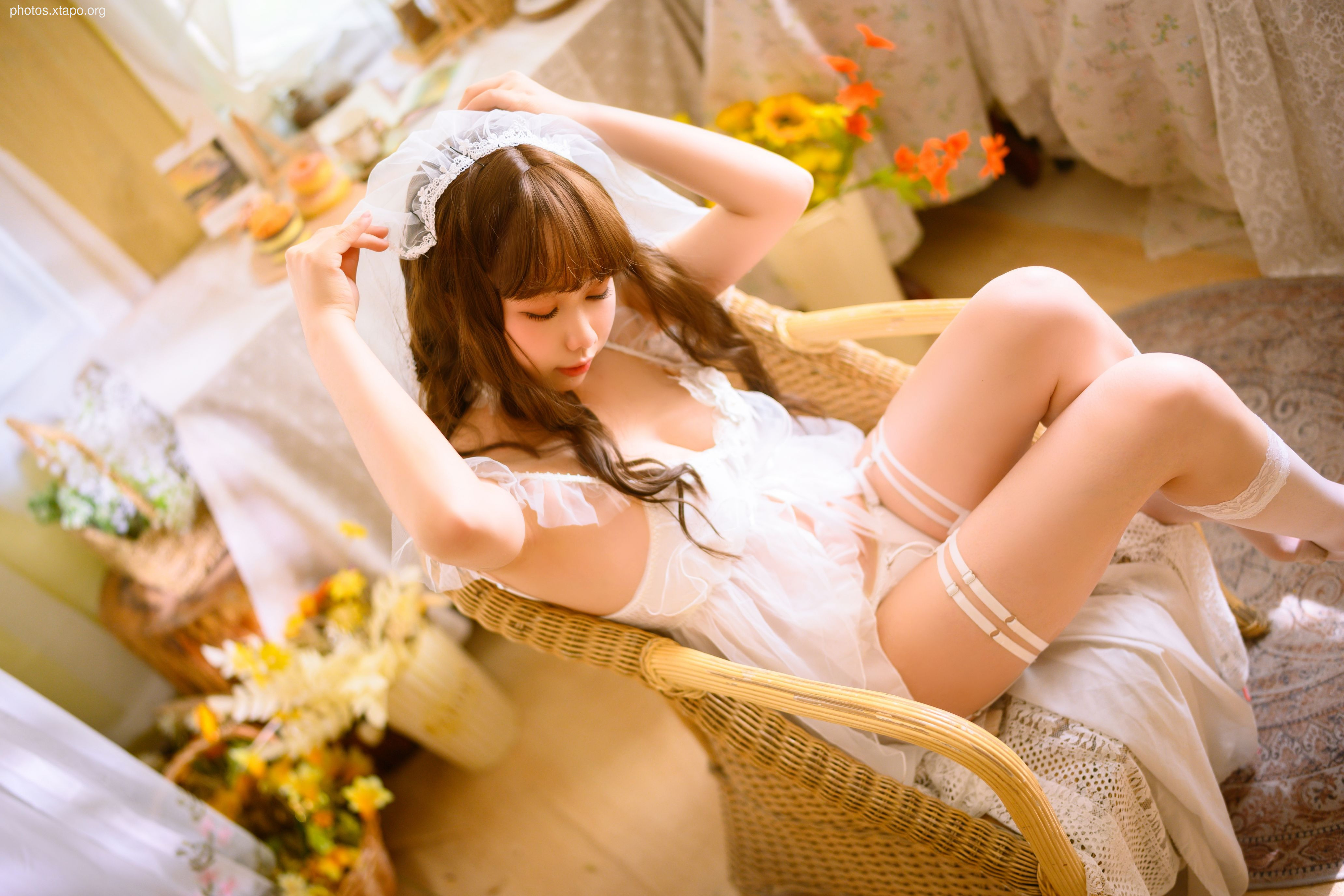 Watanabe morning SAKI -Wedding dress 30p