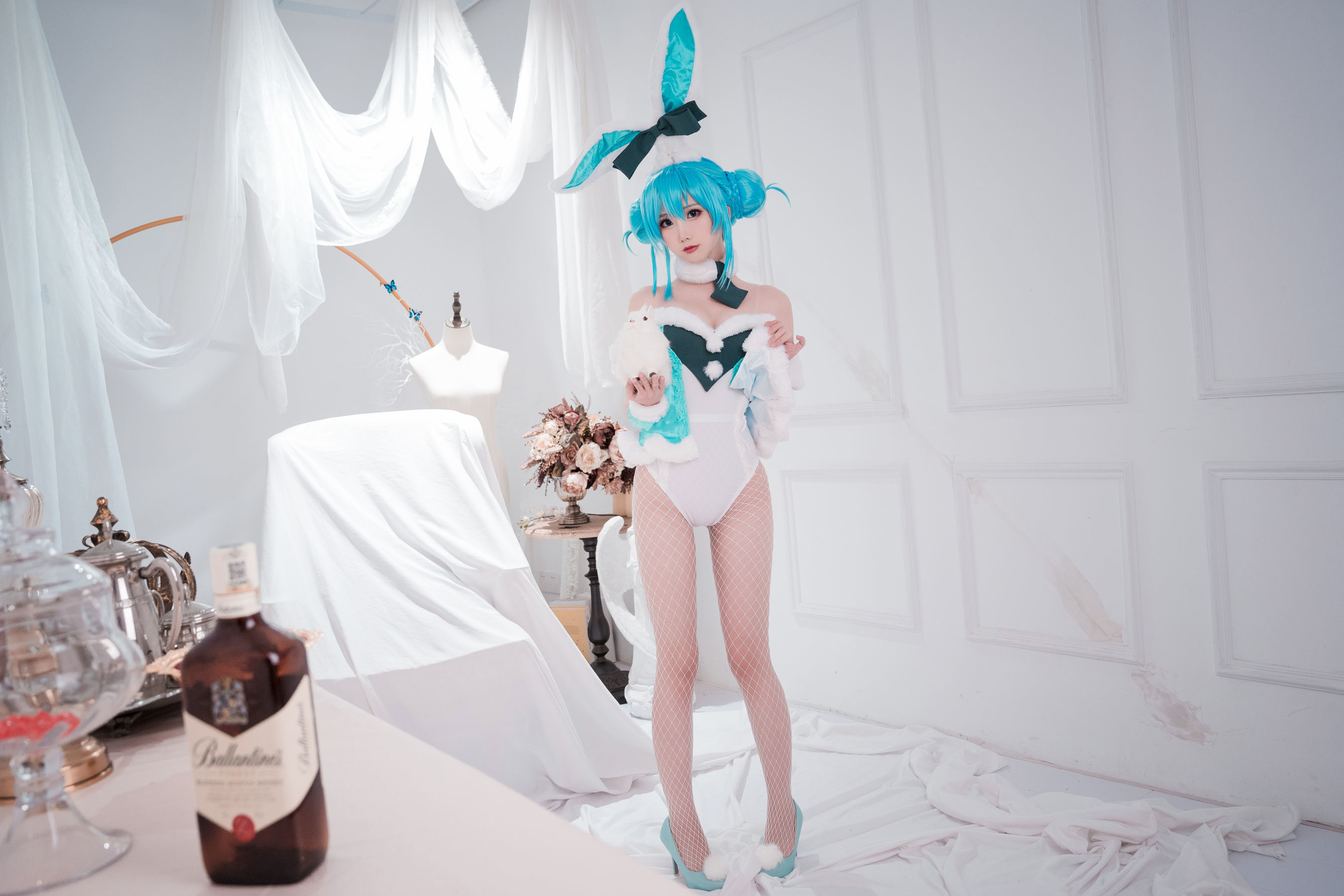 Net Red Coser Cute Popular Coser Noodle Cake Fairy -Hatsune Miku Girl