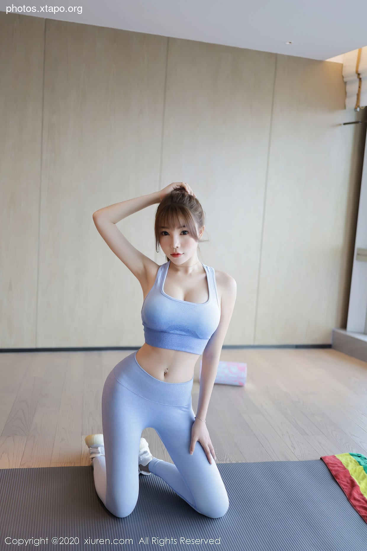 Xiuren 2391 Booty yoga girl
