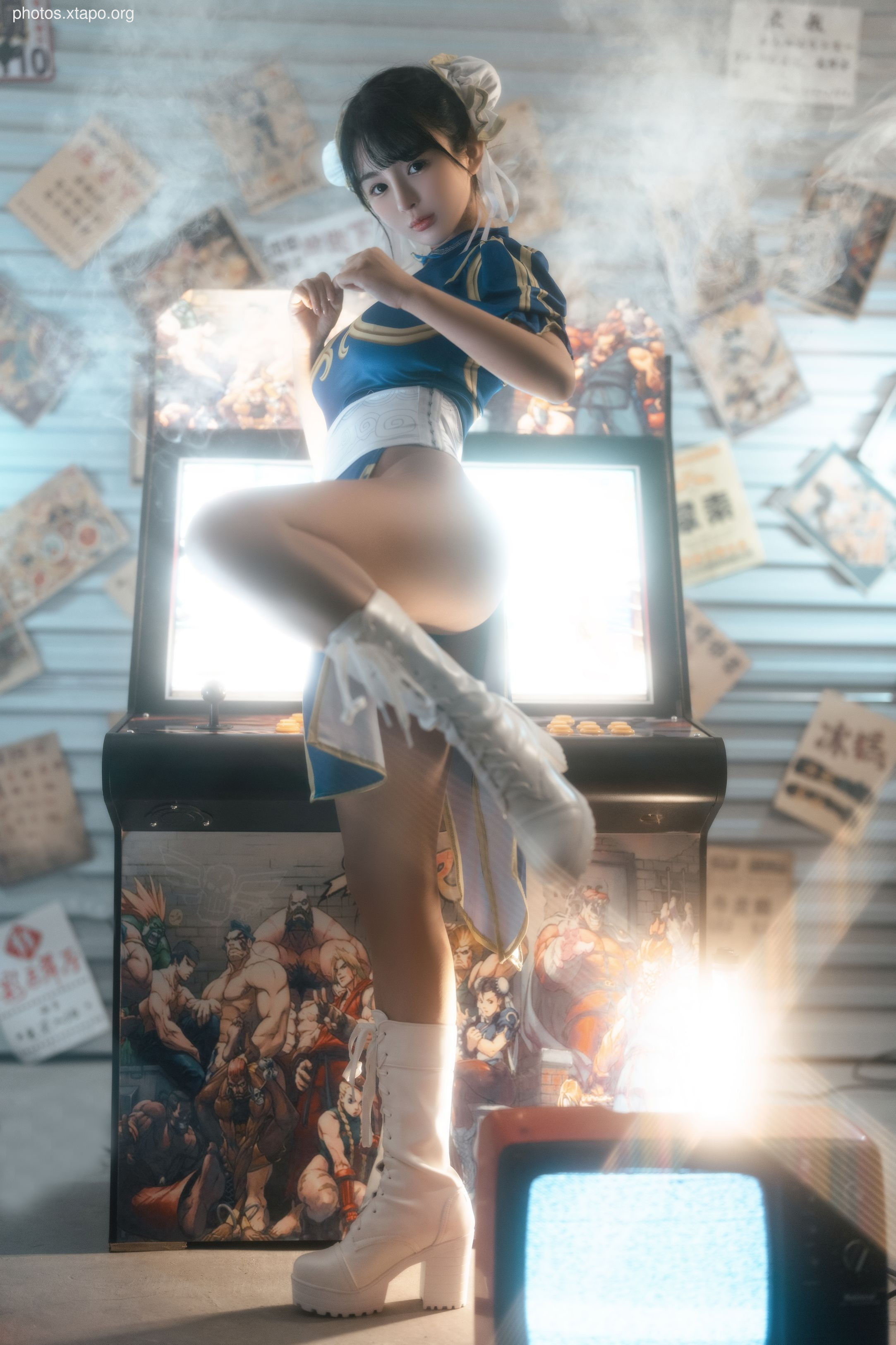 Sakurai Nene Video Game Chunli