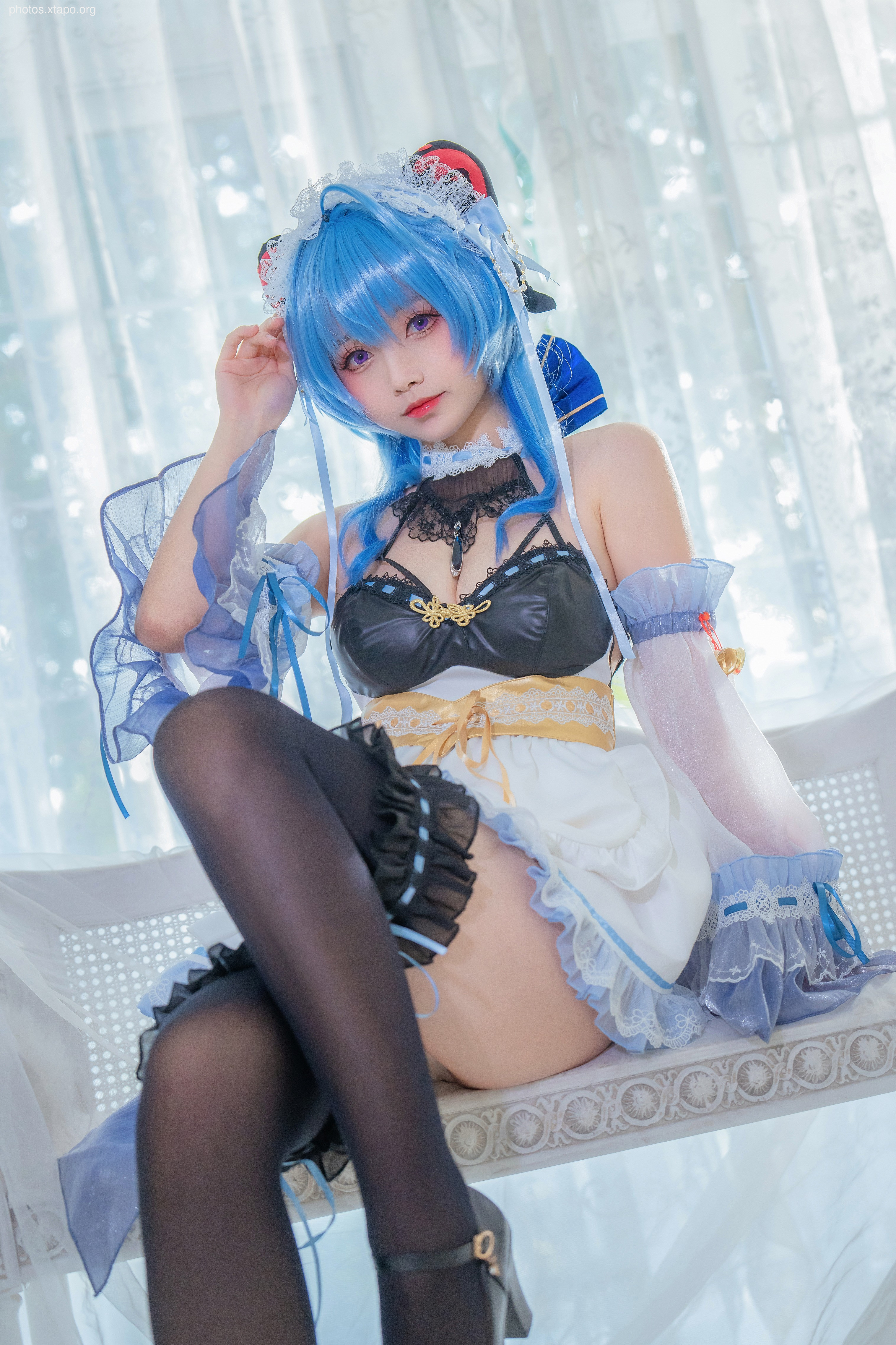 Large roll small roll Ganyu maid 20P-160MB