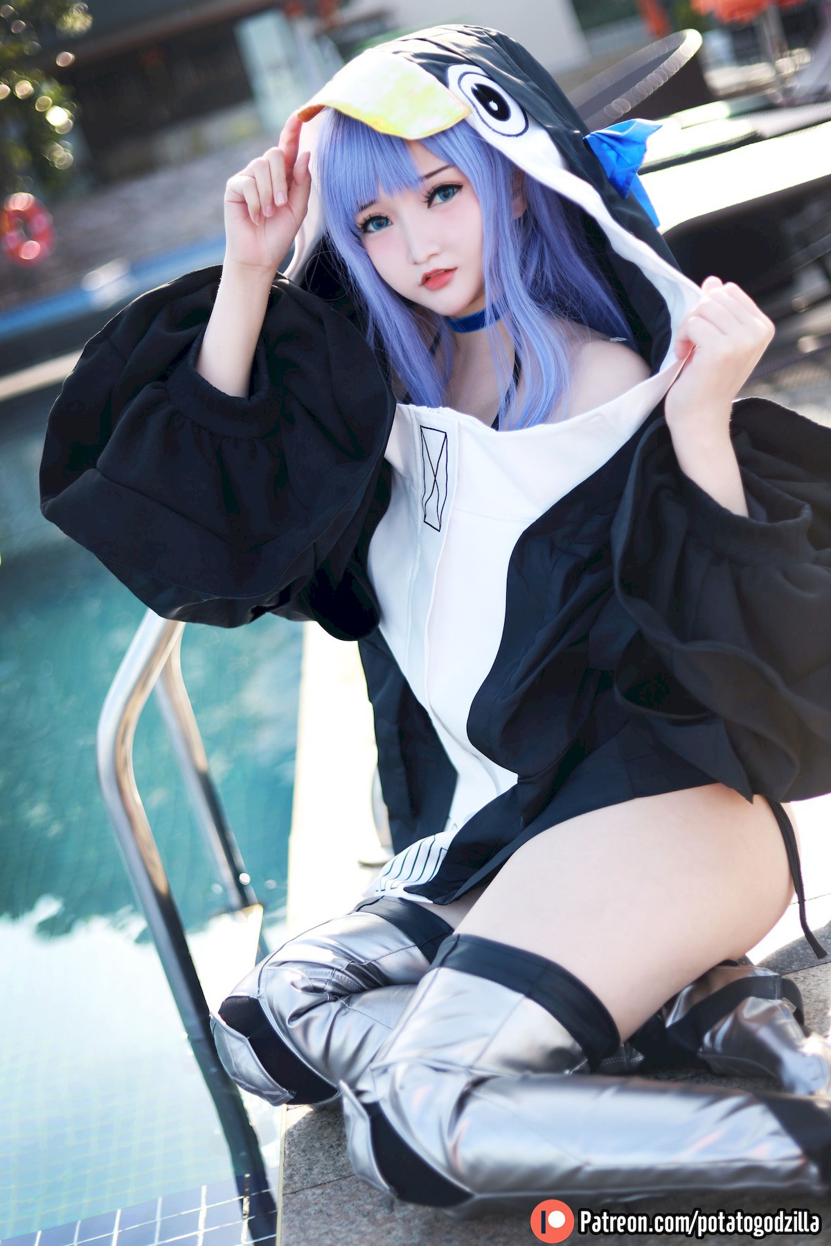 Potato Godzilla Cosplay Swimsuit Melt Lilith