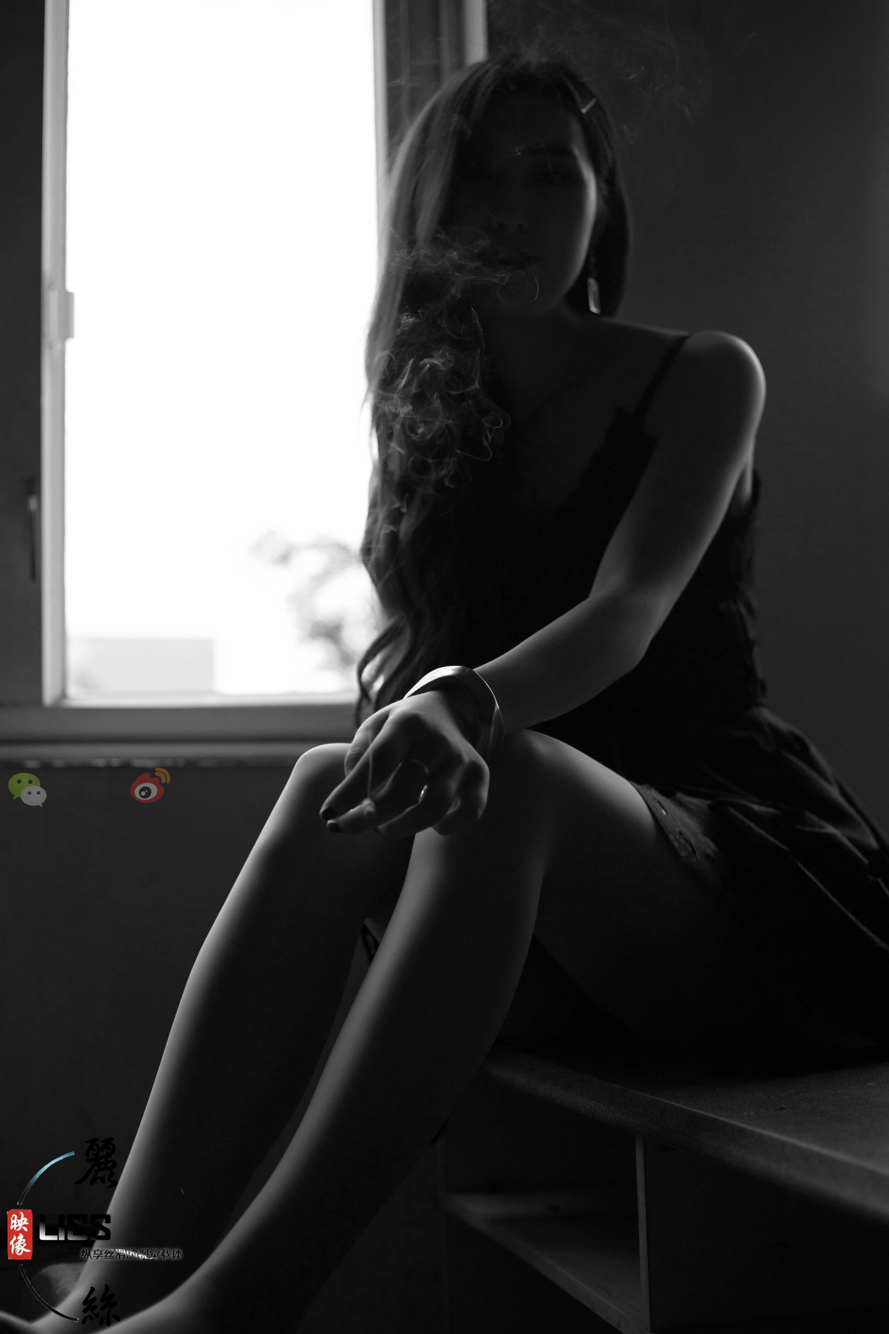 Lisi image Girliss Zhang Min campus style