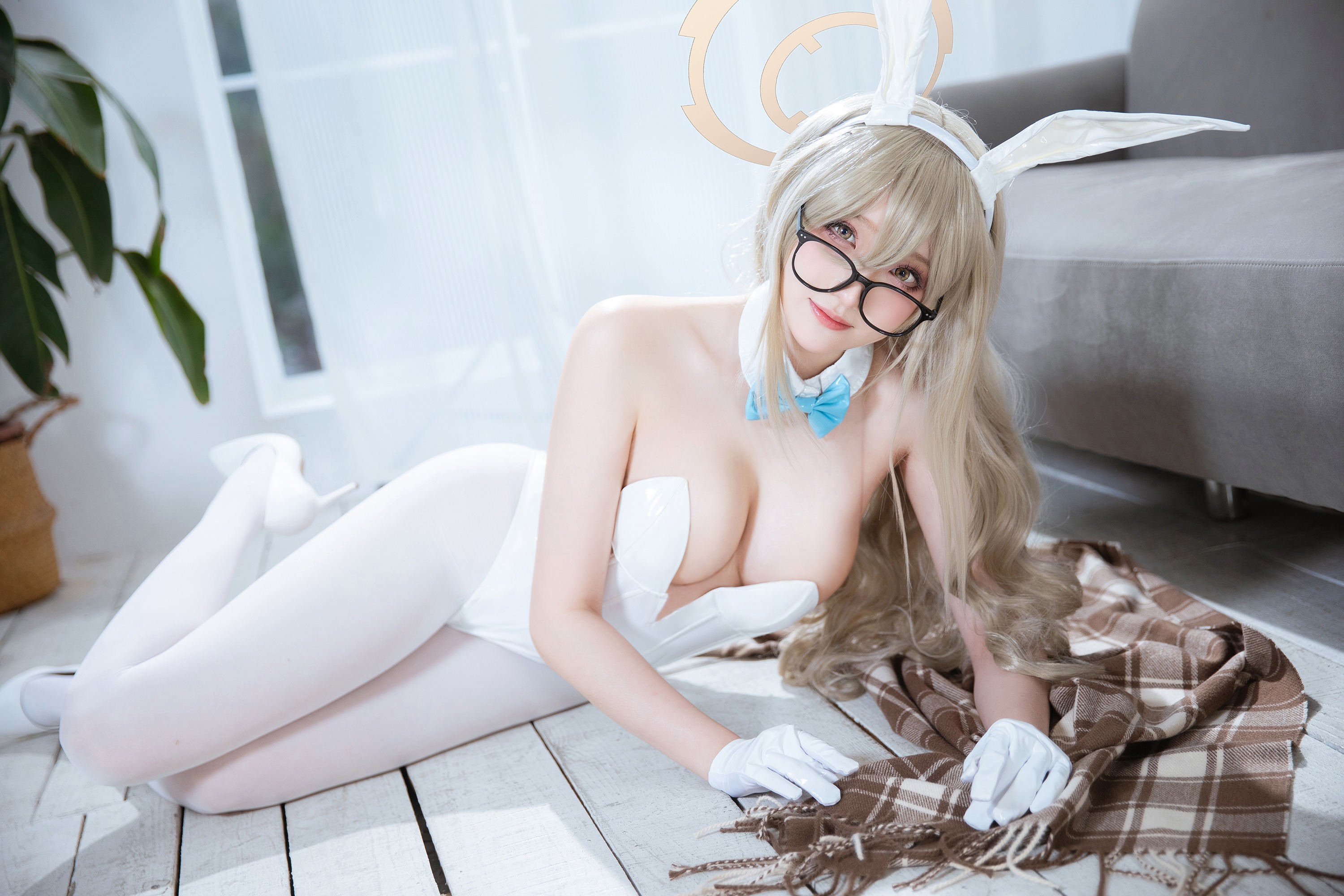 Momoko Kwai Aoi & amp Guaxi sauce & nbsp ba rabbit cos double book 93p-272MB