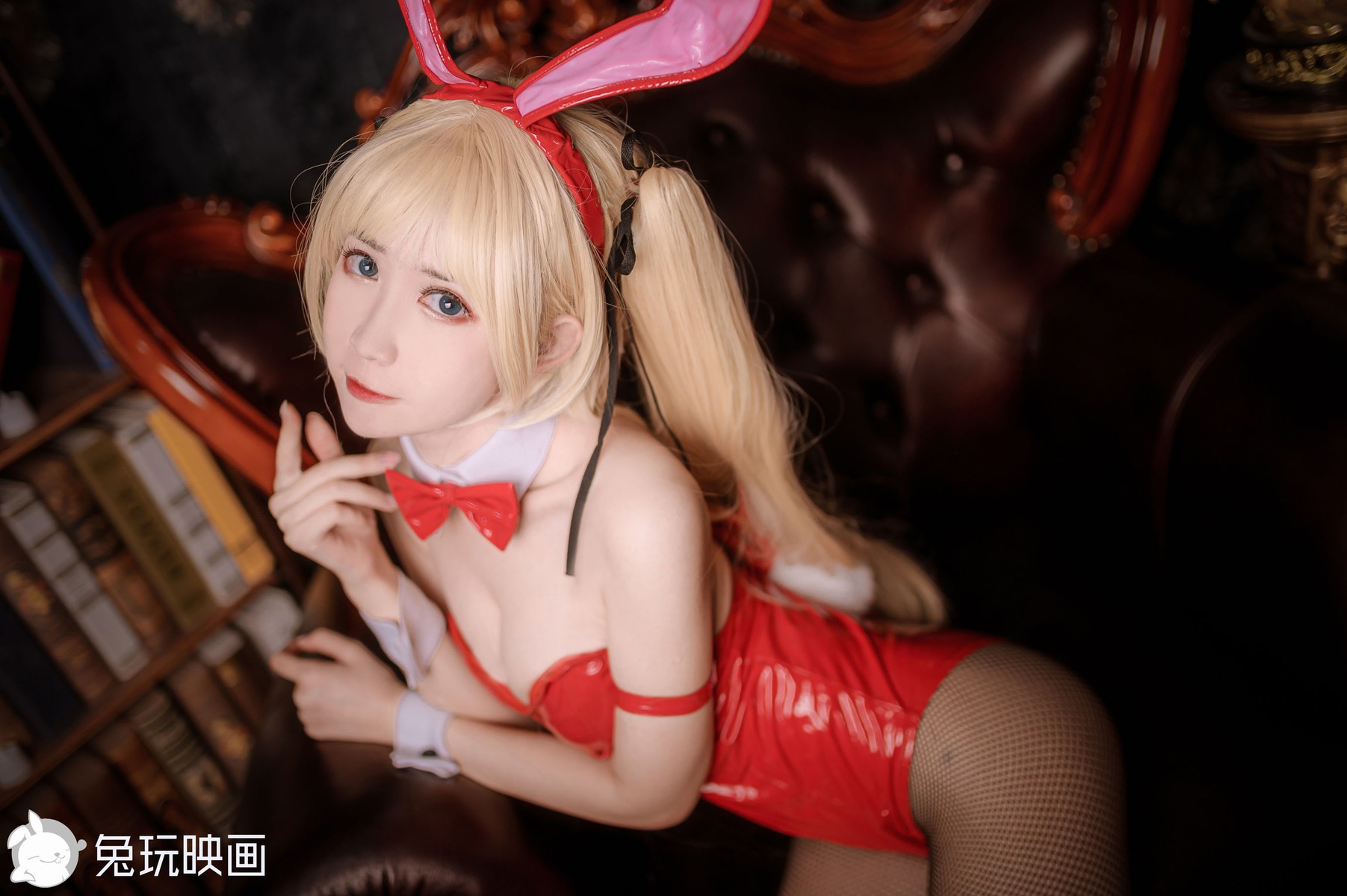 Rabbit Play Movie Cosplay Bunny Girl Red and Black