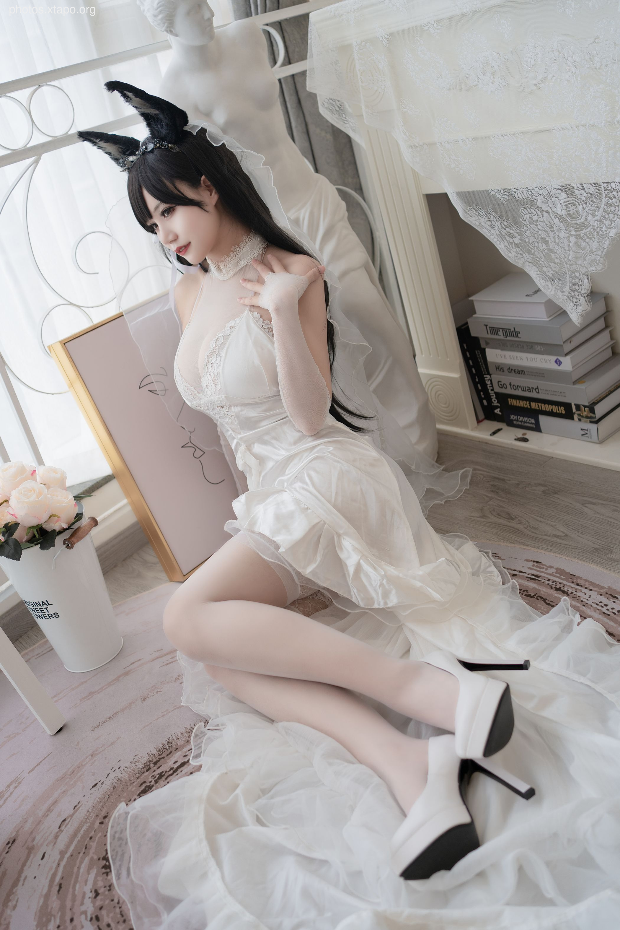 Kakura Chigai W NO.017 Atago Wedding Dress 20P-125MB