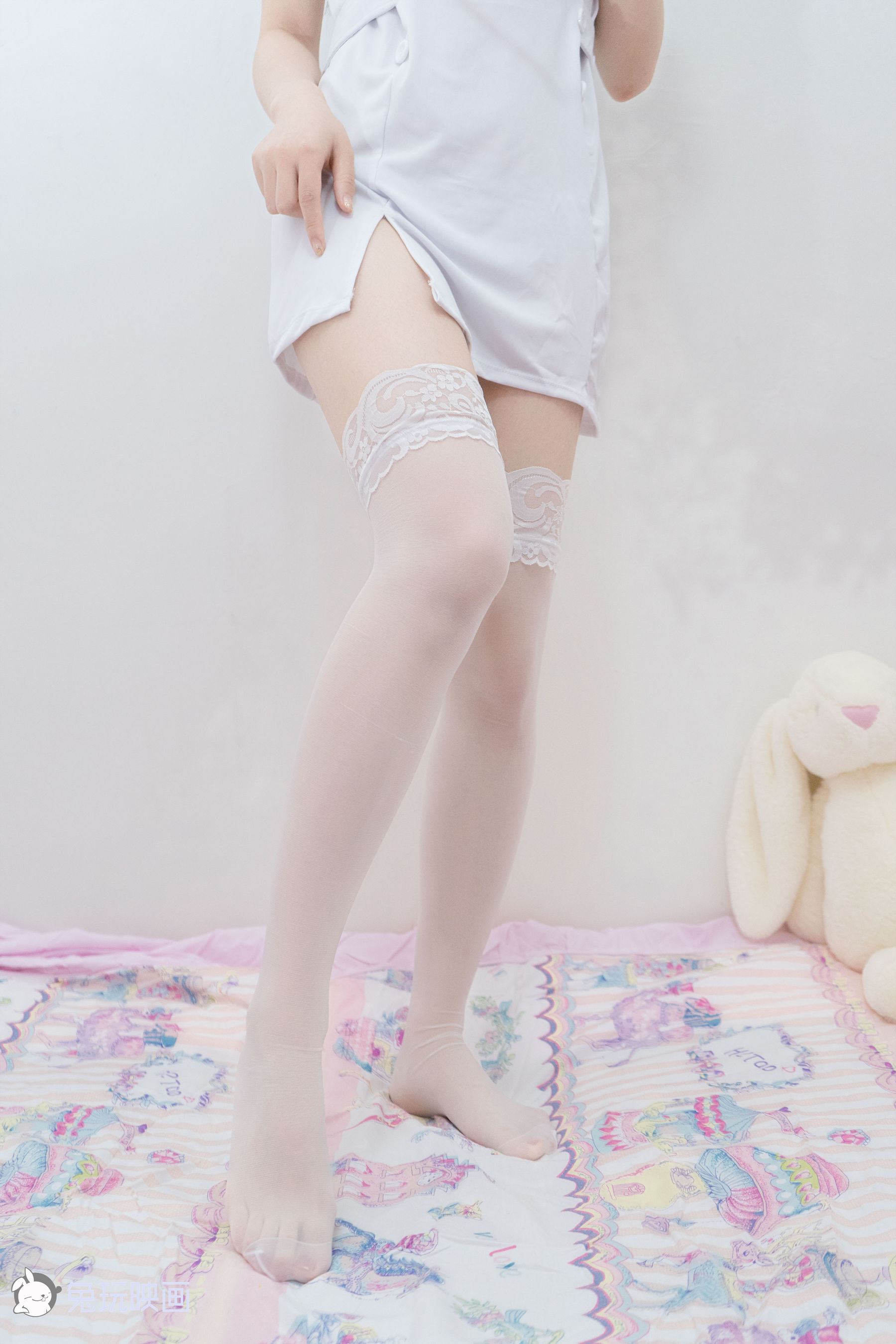 Rabbit Playing Picks -Not the nurse sister cares about you