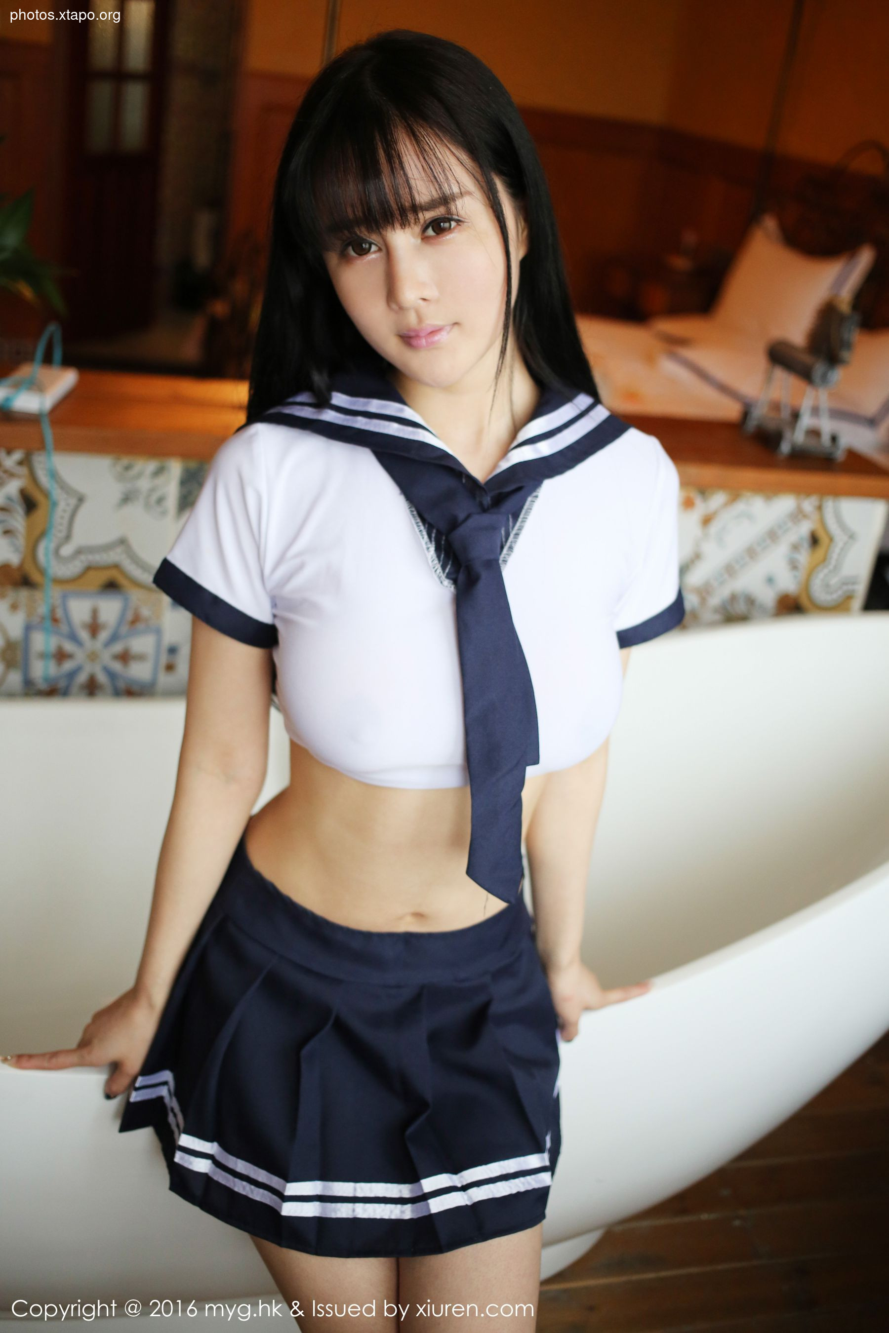 Cai Wenyu Angle Sailor Server Uniform Miyuan Pavilion Mygirl VOL.212