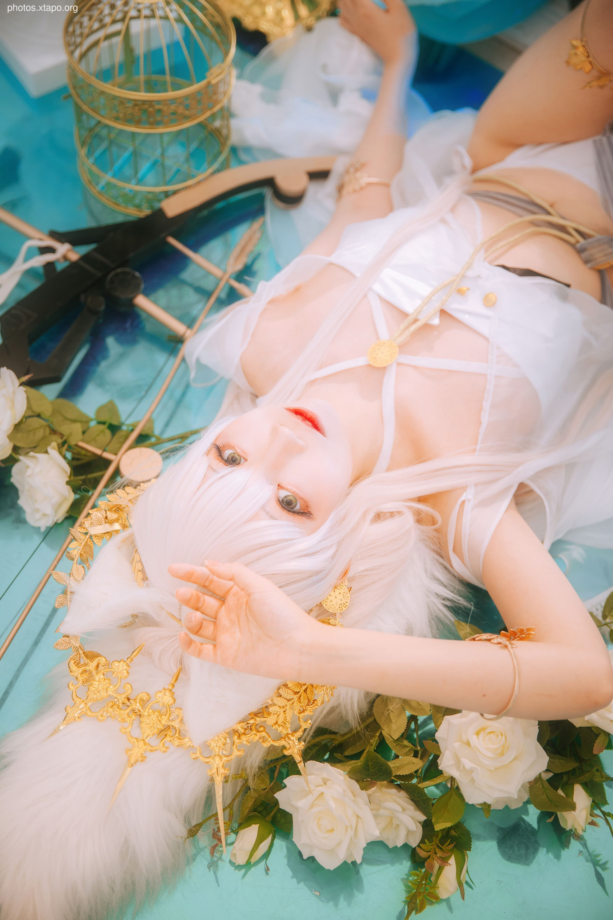 Ono Temple sweet potato Platinum swimsuit