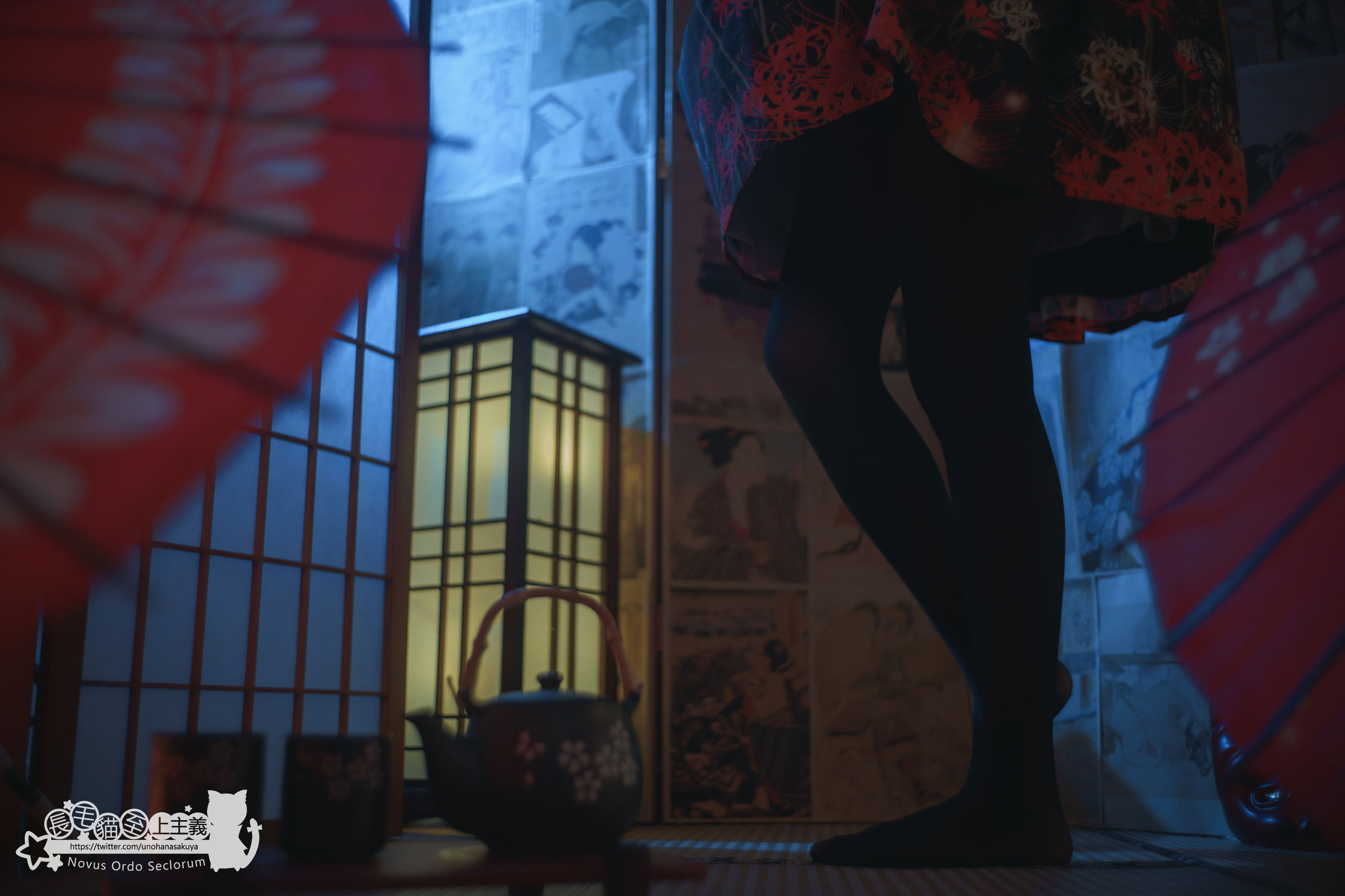 Welfare COS Waiser Kagiki Rin Rin Rin Josei -On the night when cluster amaryllis blooms