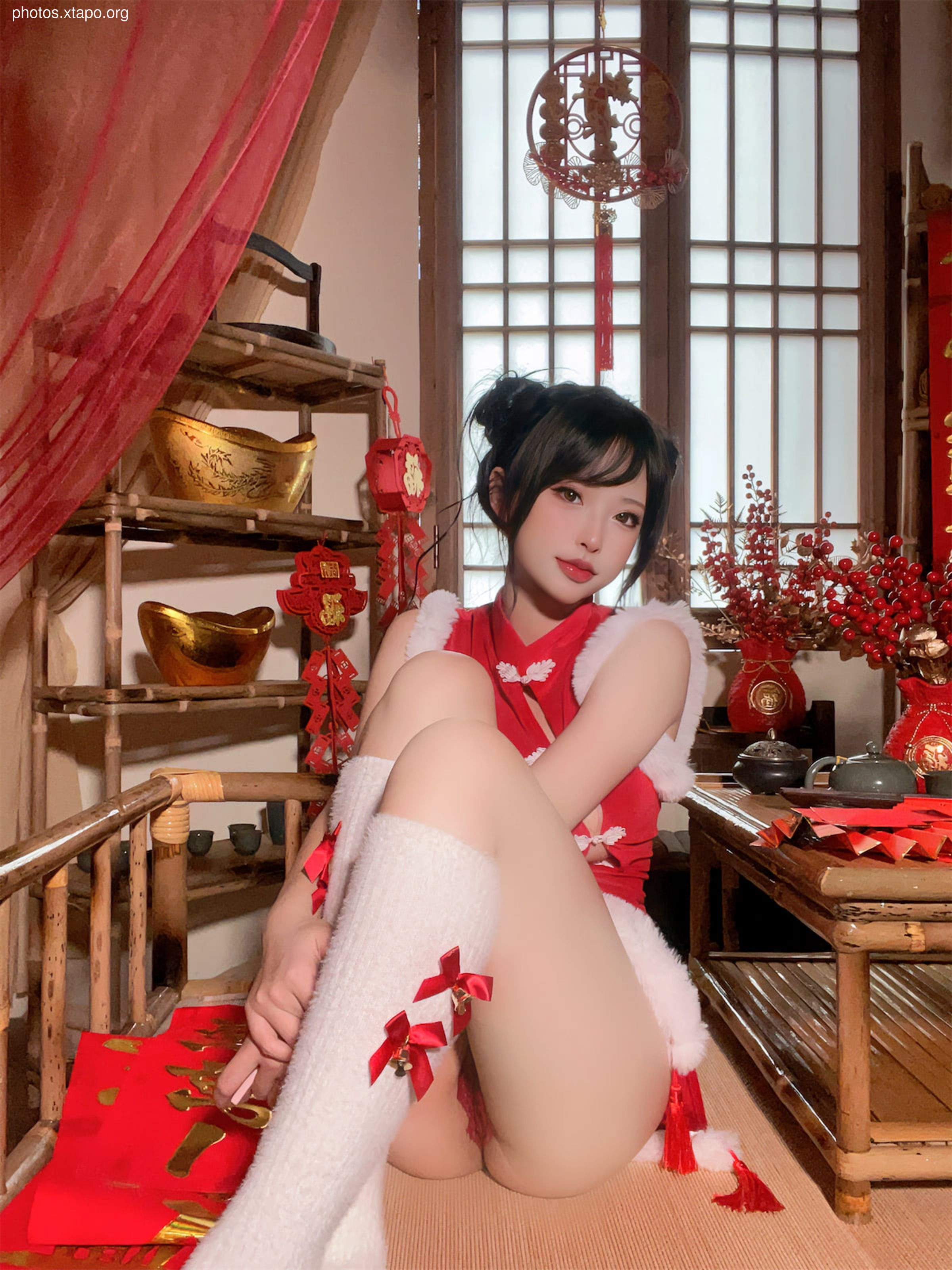 Shimizuya 2023 New Year Cheongsam 77P-770MB