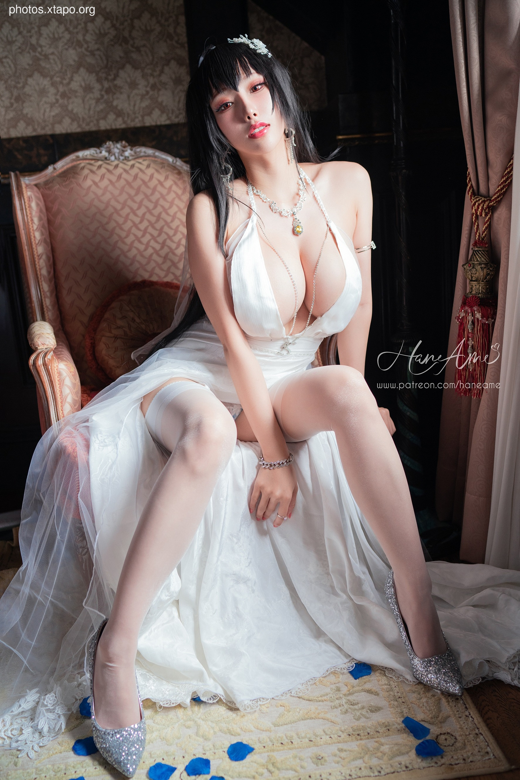 Rain wave_Hheneame -No.130 big phoenix flower stand (taiHou Wedding) 40p -88MB