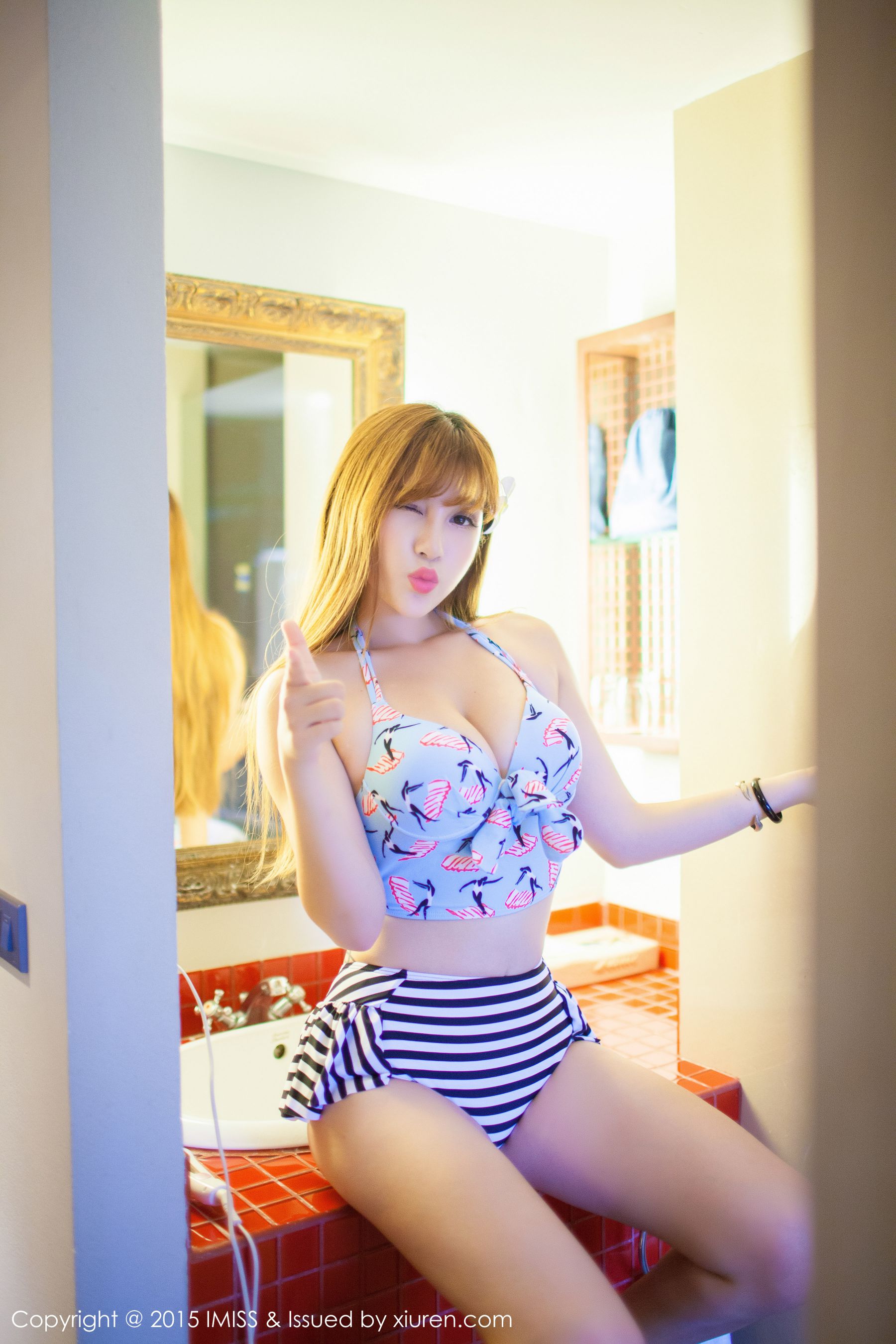 Lalababy La La La Phuket Tour fresh swimsuit small temptation Ai Mishe IMISS Vol.051