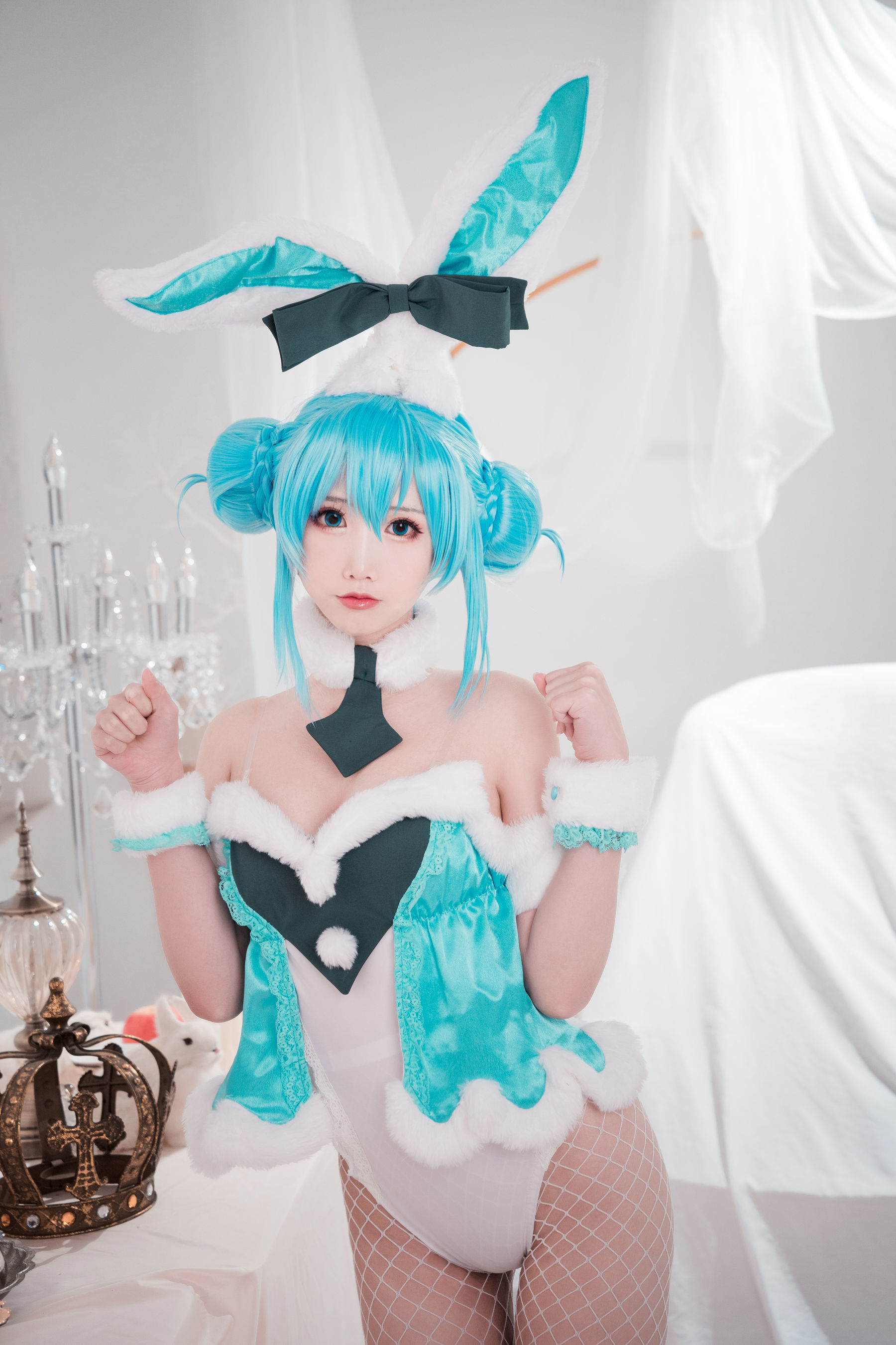Net Red Coser Cute Popular Coser Noodle Cake Fairy -Hatsune Miku Girl