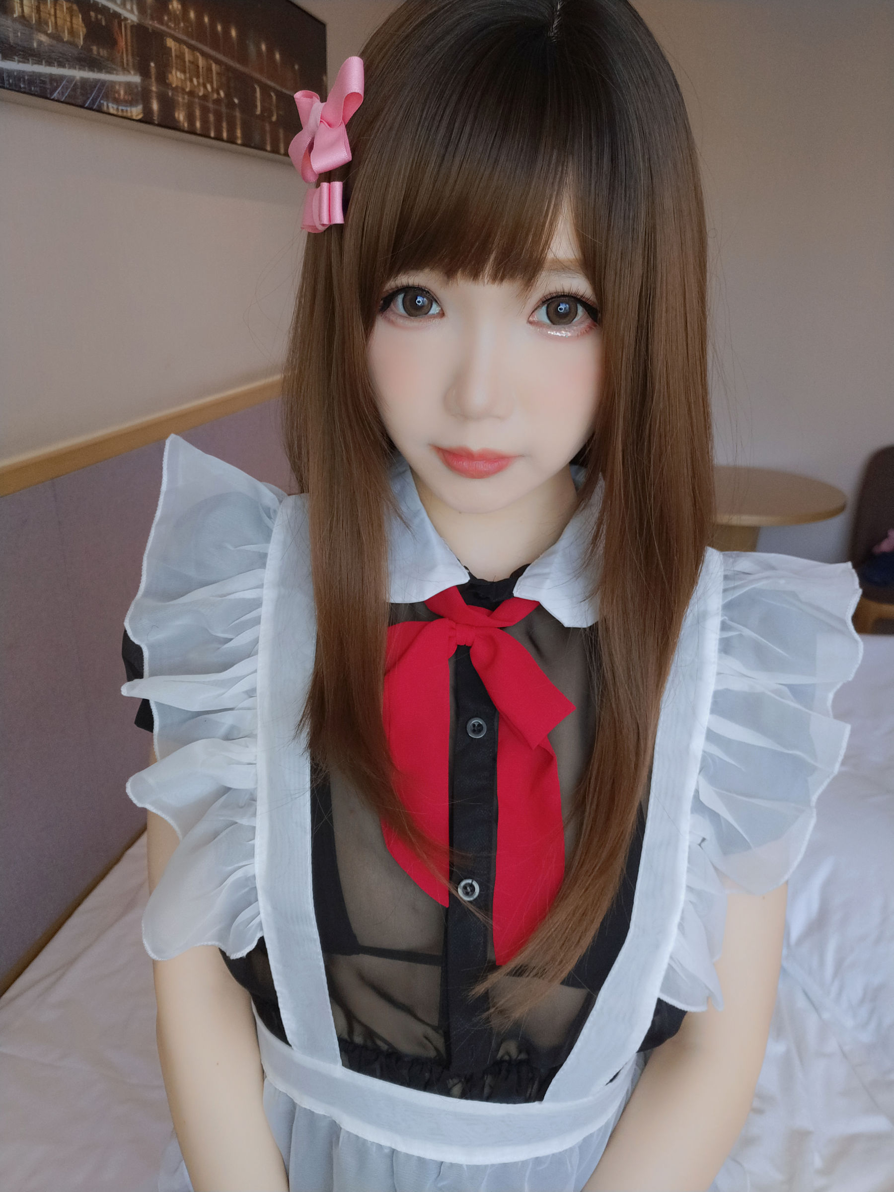 Net Red Coser Photo Anime blogger Xueqing Astra -Bathroom Maid