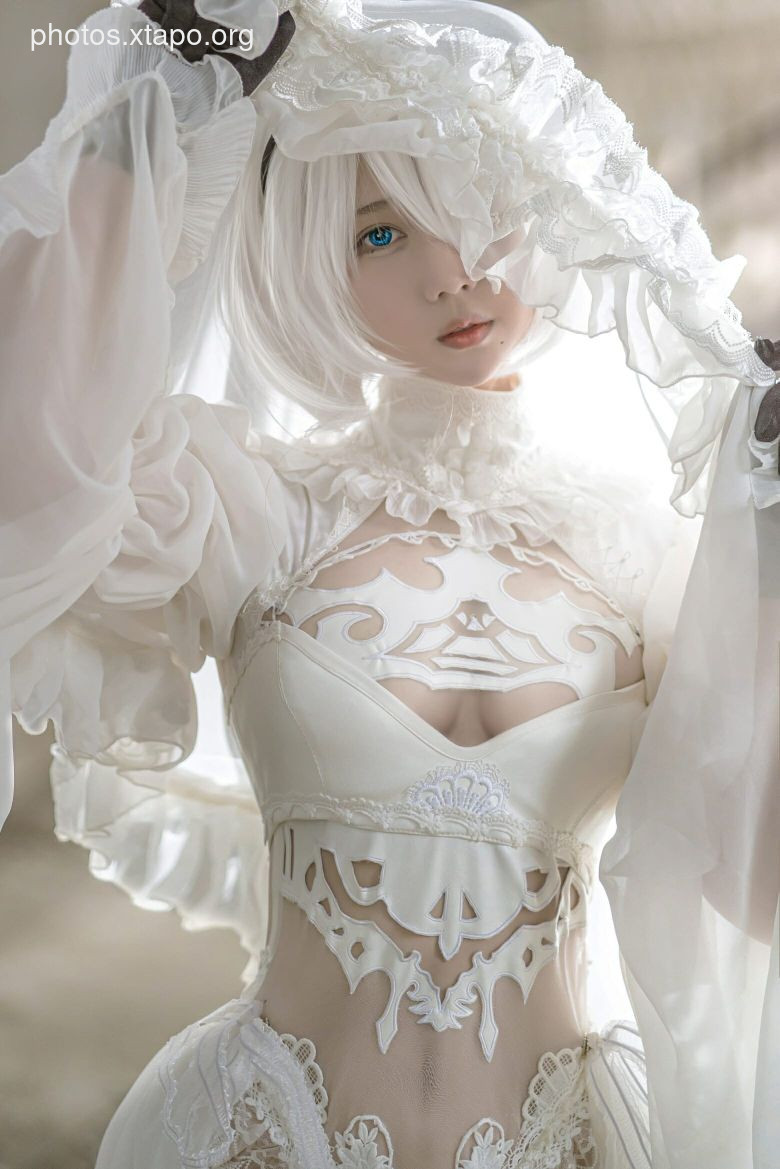 Kagami-chan-kimono, dress, Hill, Mash, 2B white wedding dress, Ghost Sword and Wind Chime Princess [95P]