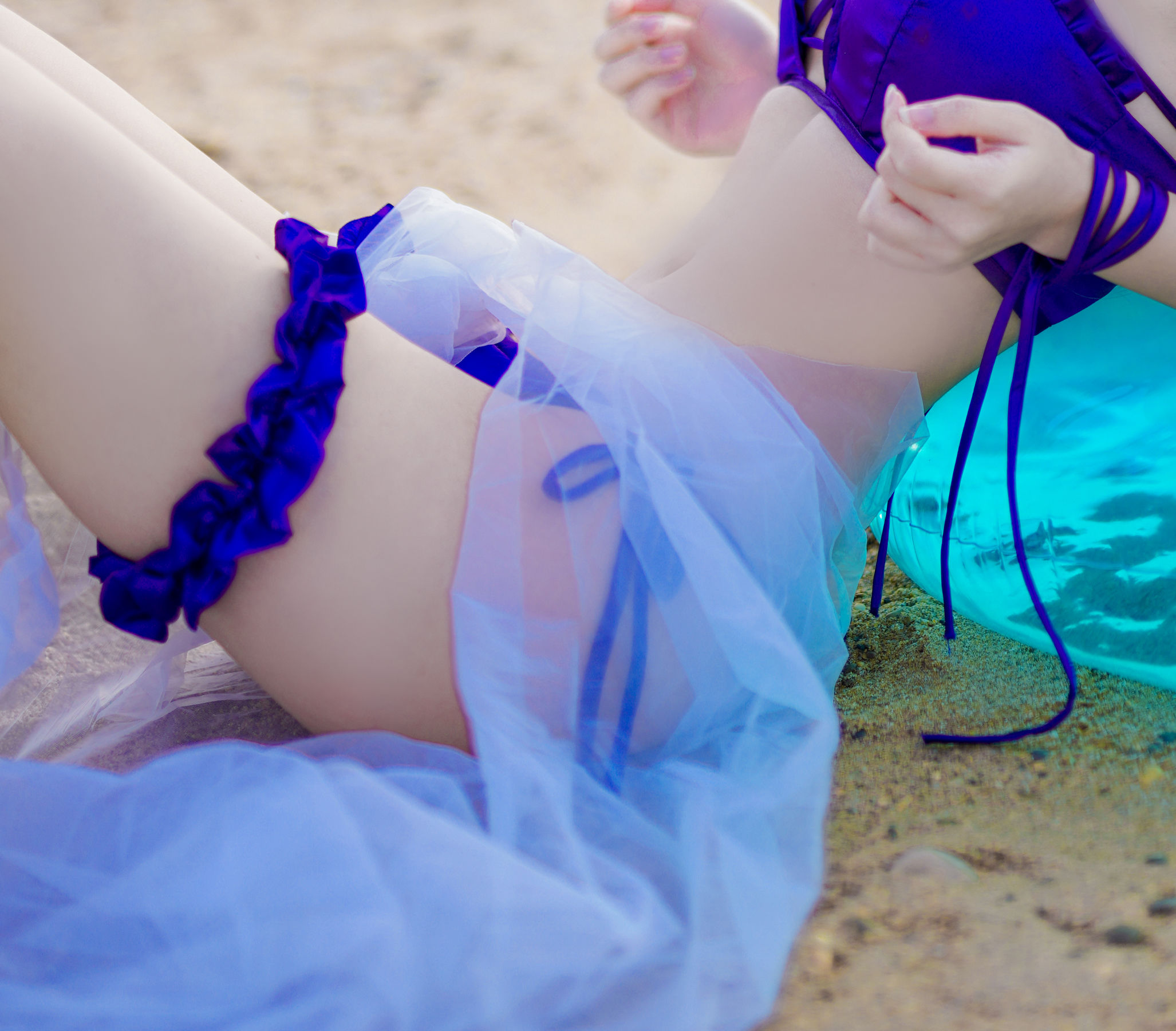 COS Welfare COSPLAY Renai Jiao -Chai County Cat Swimsuit