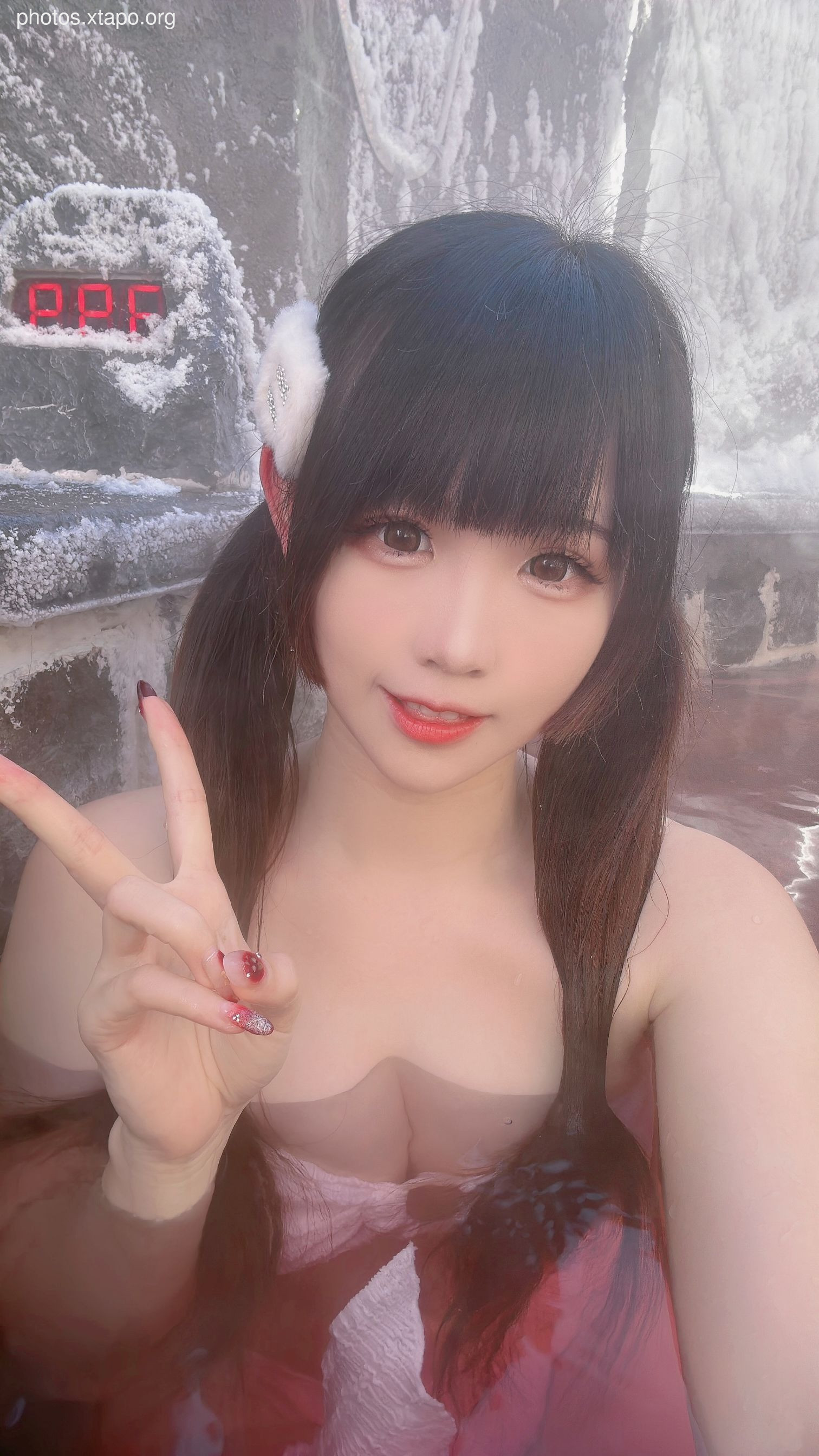miko sauce -Miko の Snow Hot Spring (January 27th Award Group Resources)