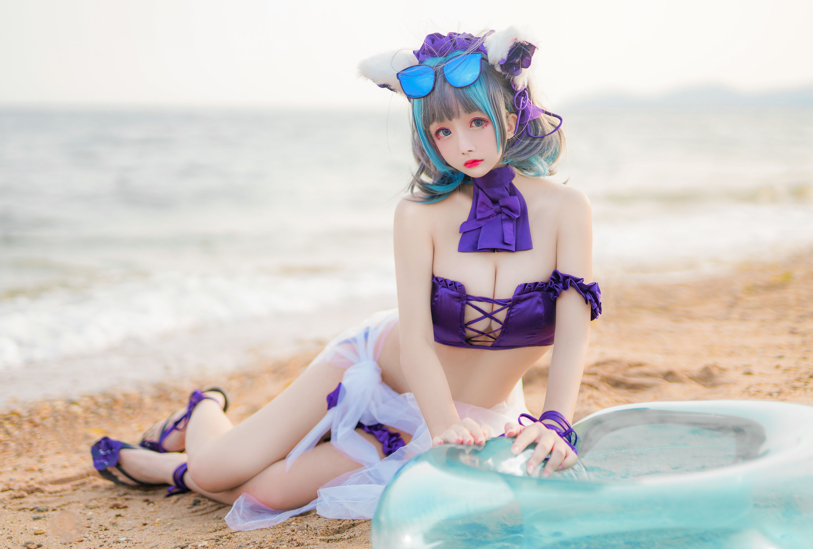 COS Welfare COSPLAY Renai Jiao -Chai County Cat Swimsuit