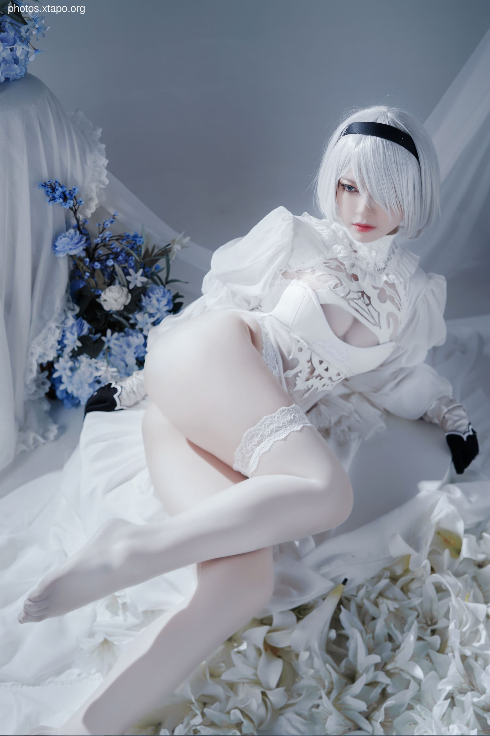 Half Half -Automata ハ ル ハ No. 2 B -type white dress 51P -91MB