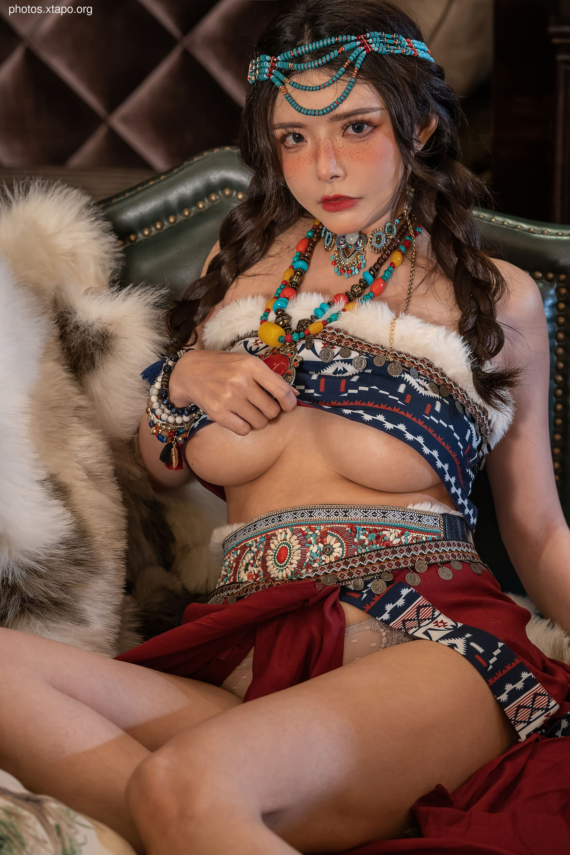 Autumn and Corgi (Xia Xiaoqiu Qiuqiu) -The freckles girl 34P -465MB