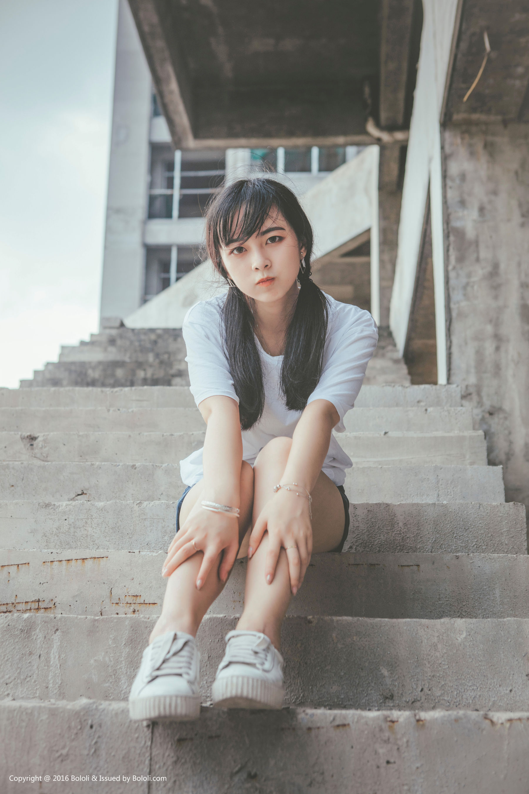 Super fierce Nuo Japanese Double Ponytail Girl Kimoe Que Meng Culture Kim020