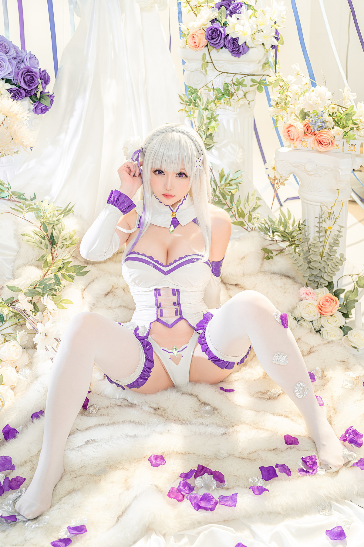 Hoshilily Miss Star Chichi Cosplay Emilia