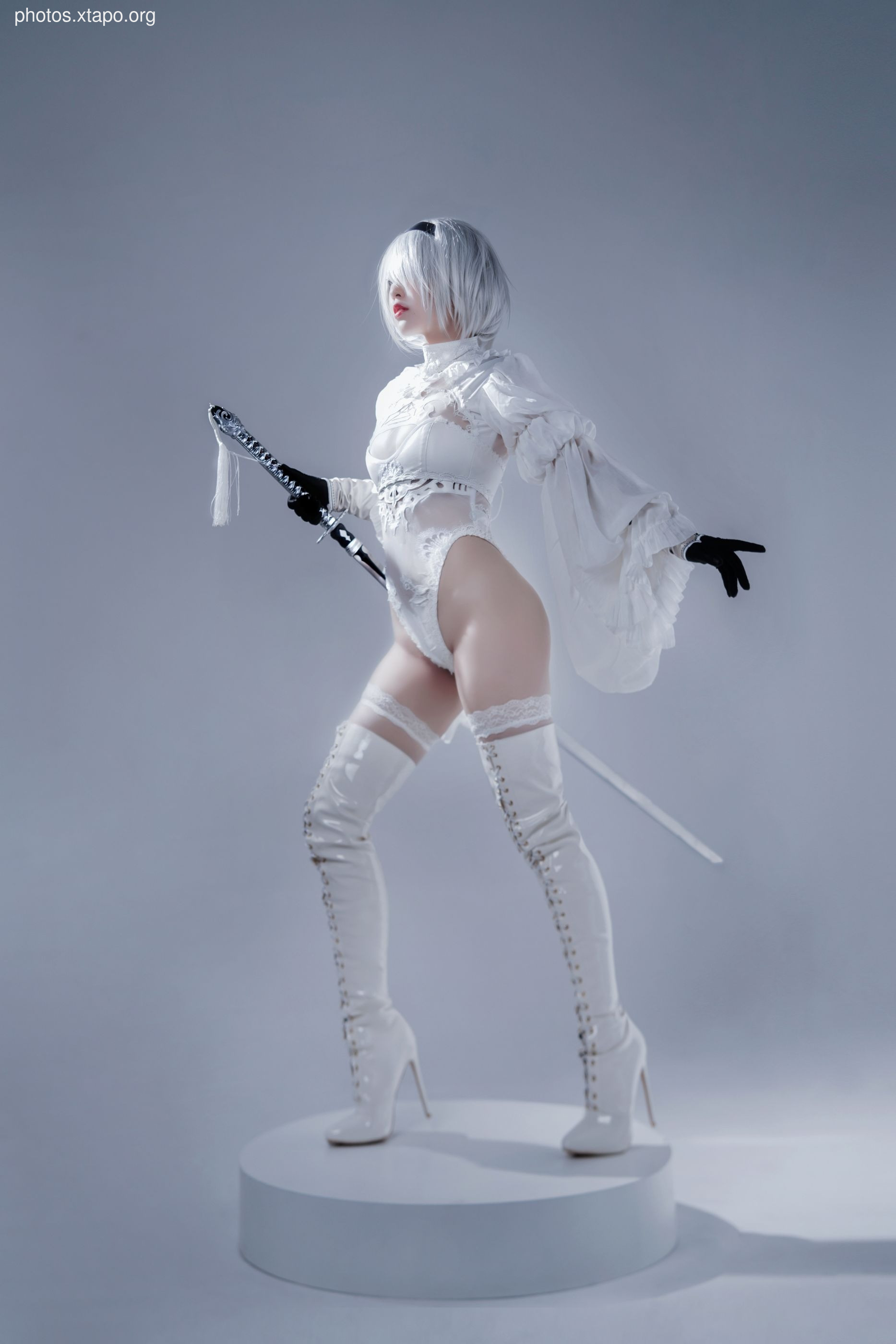 Half Half -Automata ハ ル ハ No. 2 B -type white dress 51P -91MB