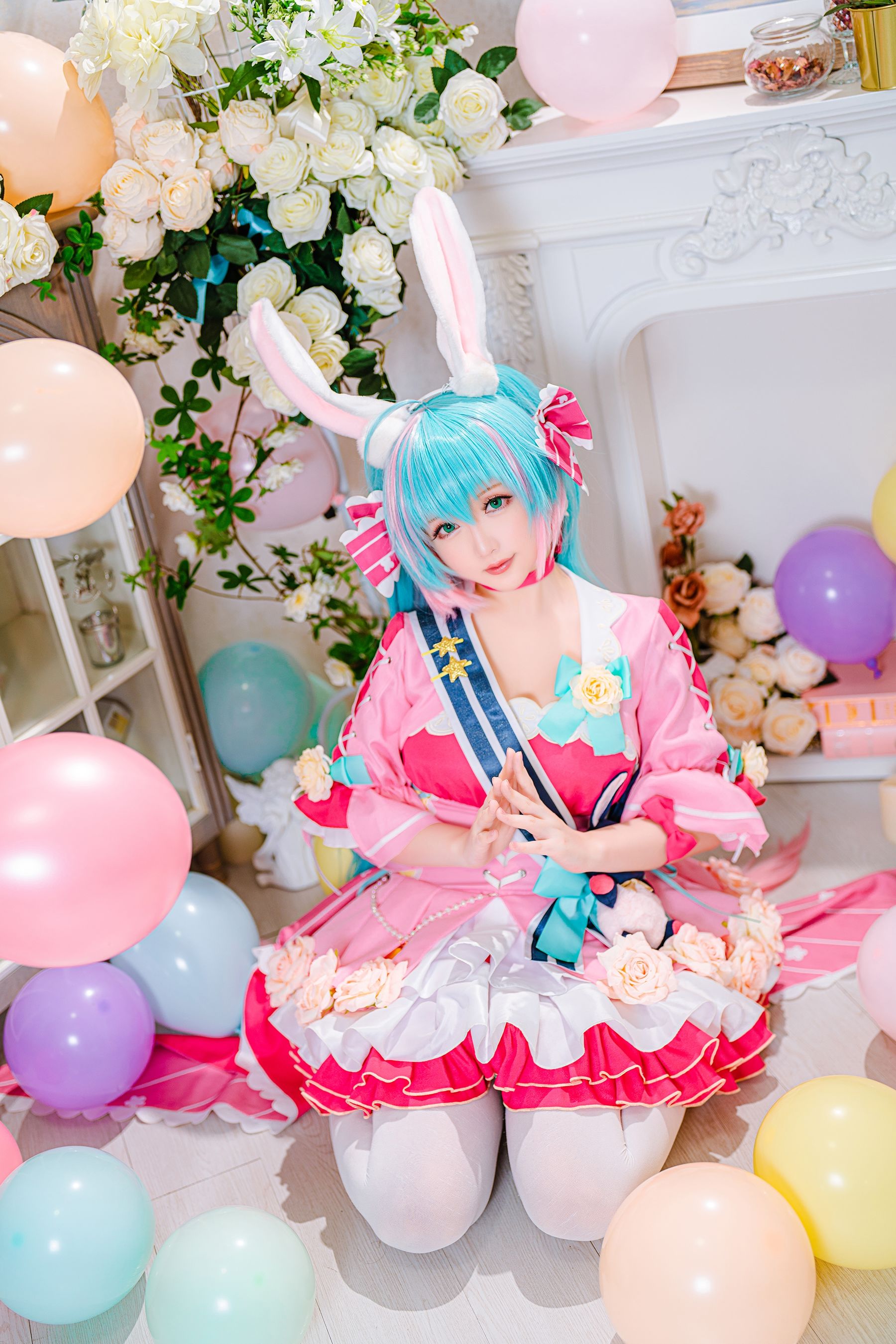 Welfare COS Miss Coser Sister Star Zhi Zhi Zhi -Valentine's Day Dream set group