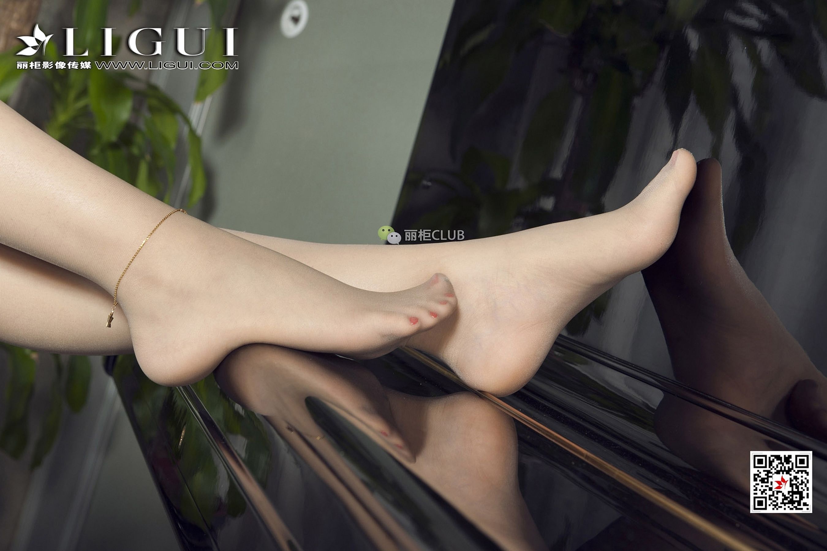 Model Liu Xun Office Stocks Stocks Beautiful Legs Foot LigUI