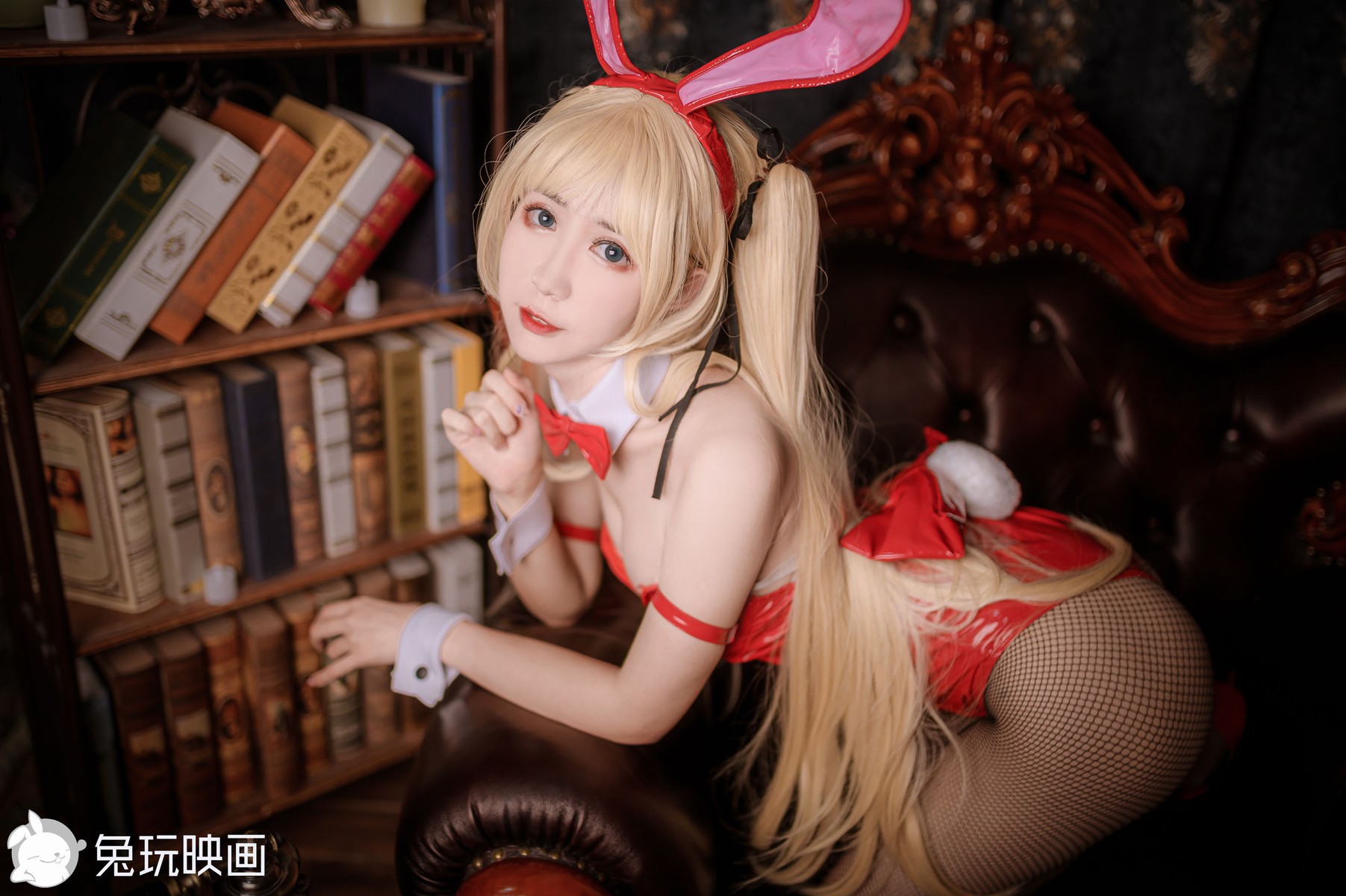 Rabbit Play Movie Cosplay Bunny Girl Red and Black