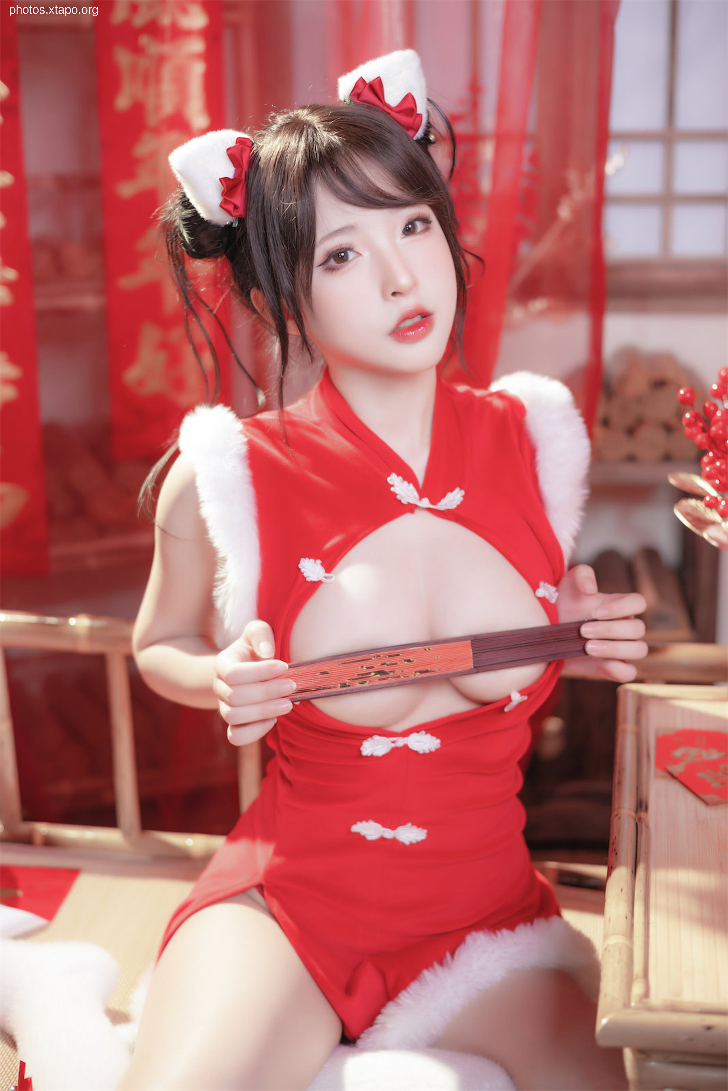 Shimizuya 2023 New Year Cheongsam 77P-770MB