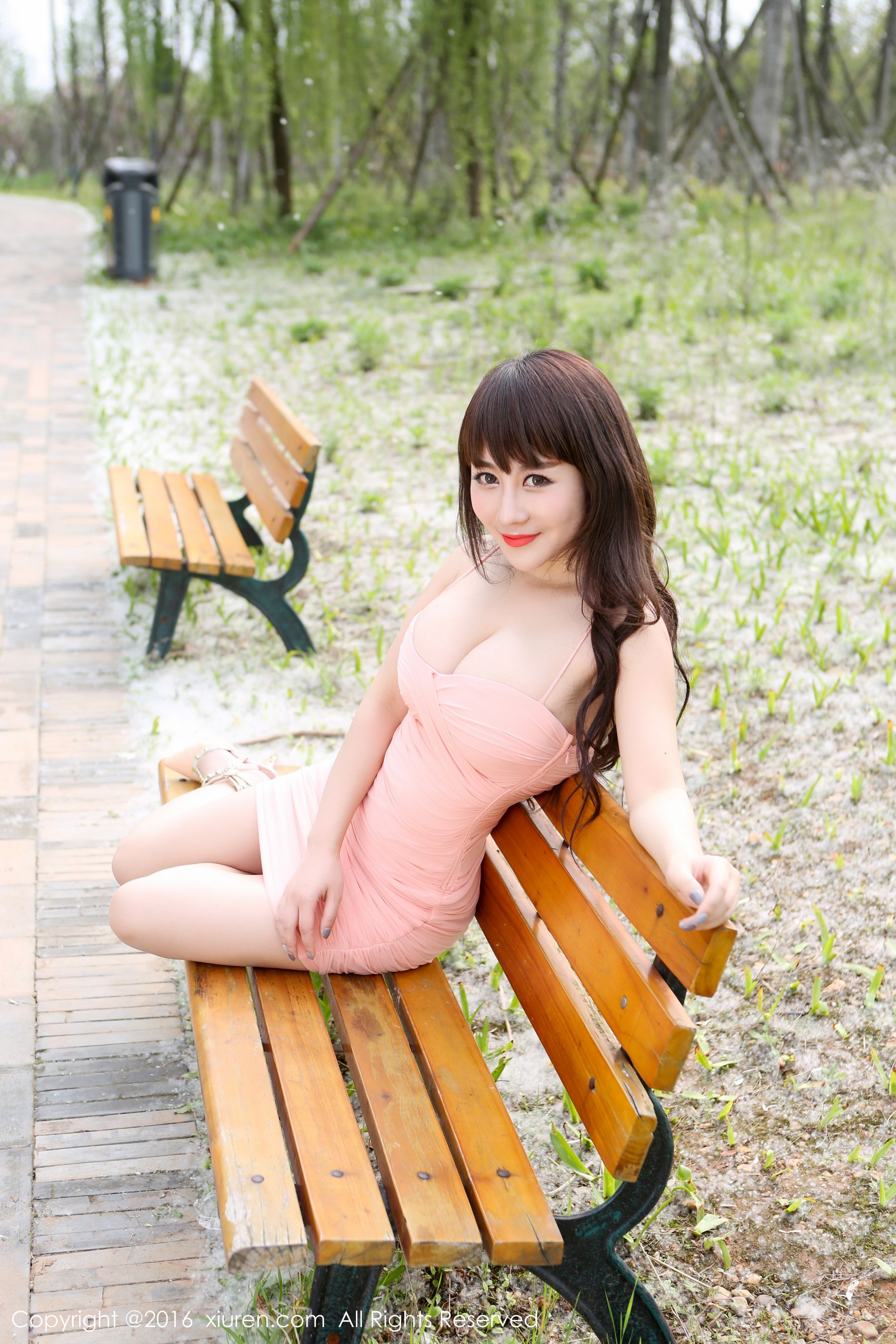 Chen Qiaobei Isabella Outer Shooting Super Skirt Series Xiuren No.529