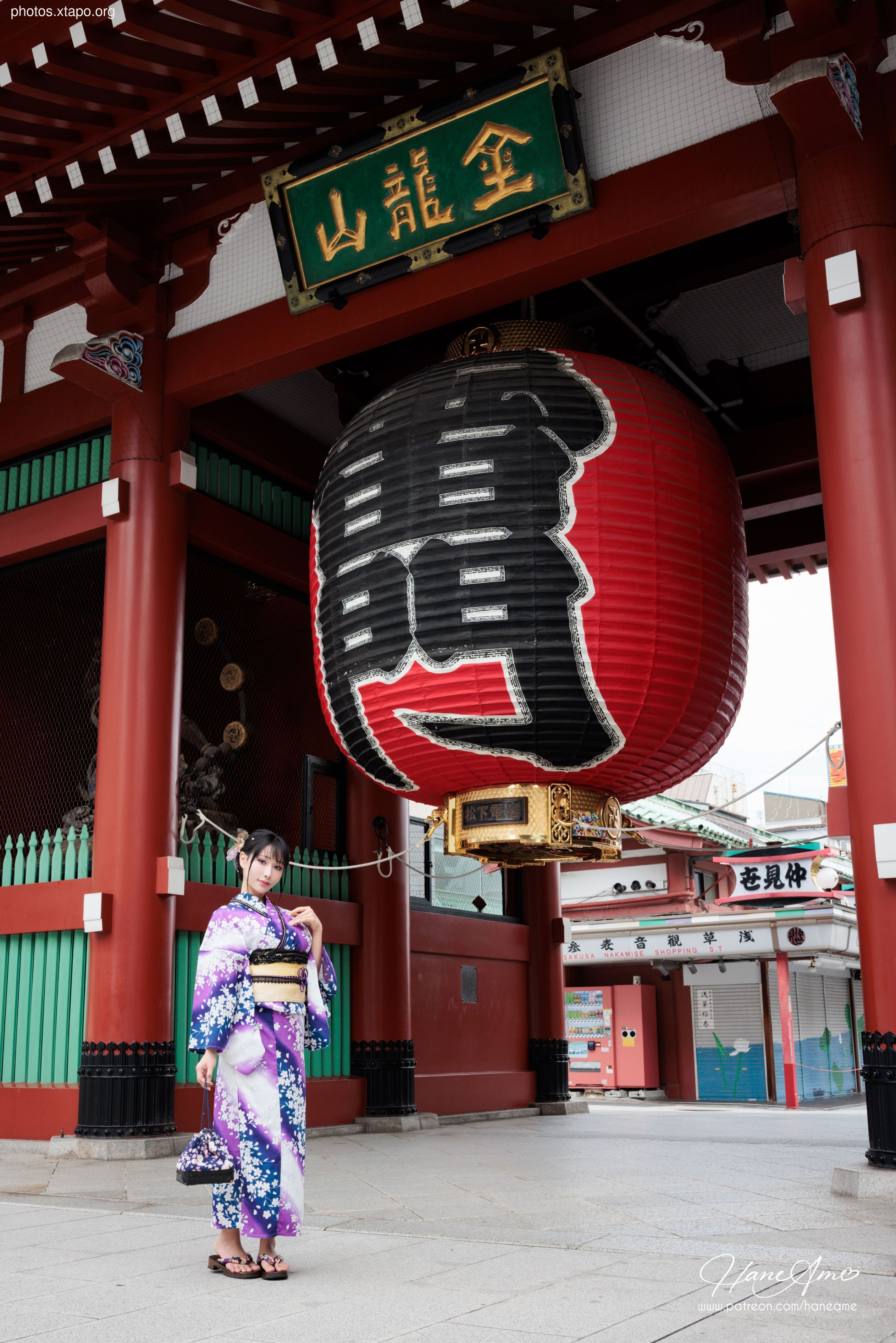 Violet summer yukata
