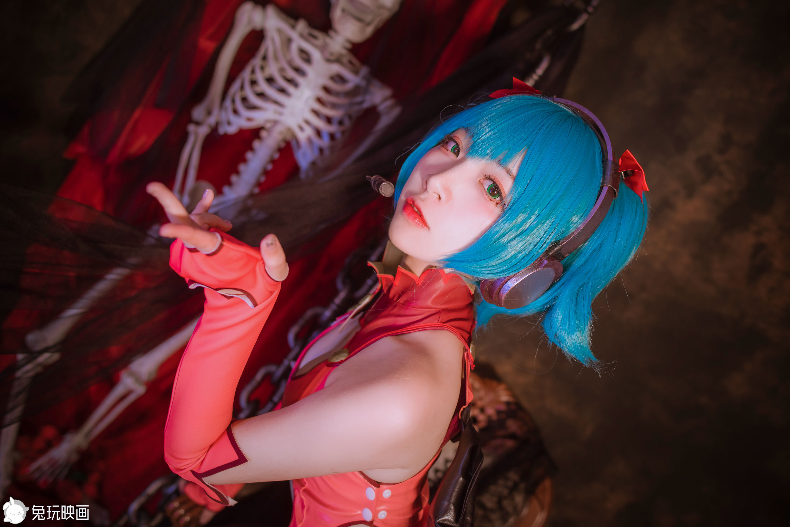 Rabbit Playing Paintings -Chong Little Demon