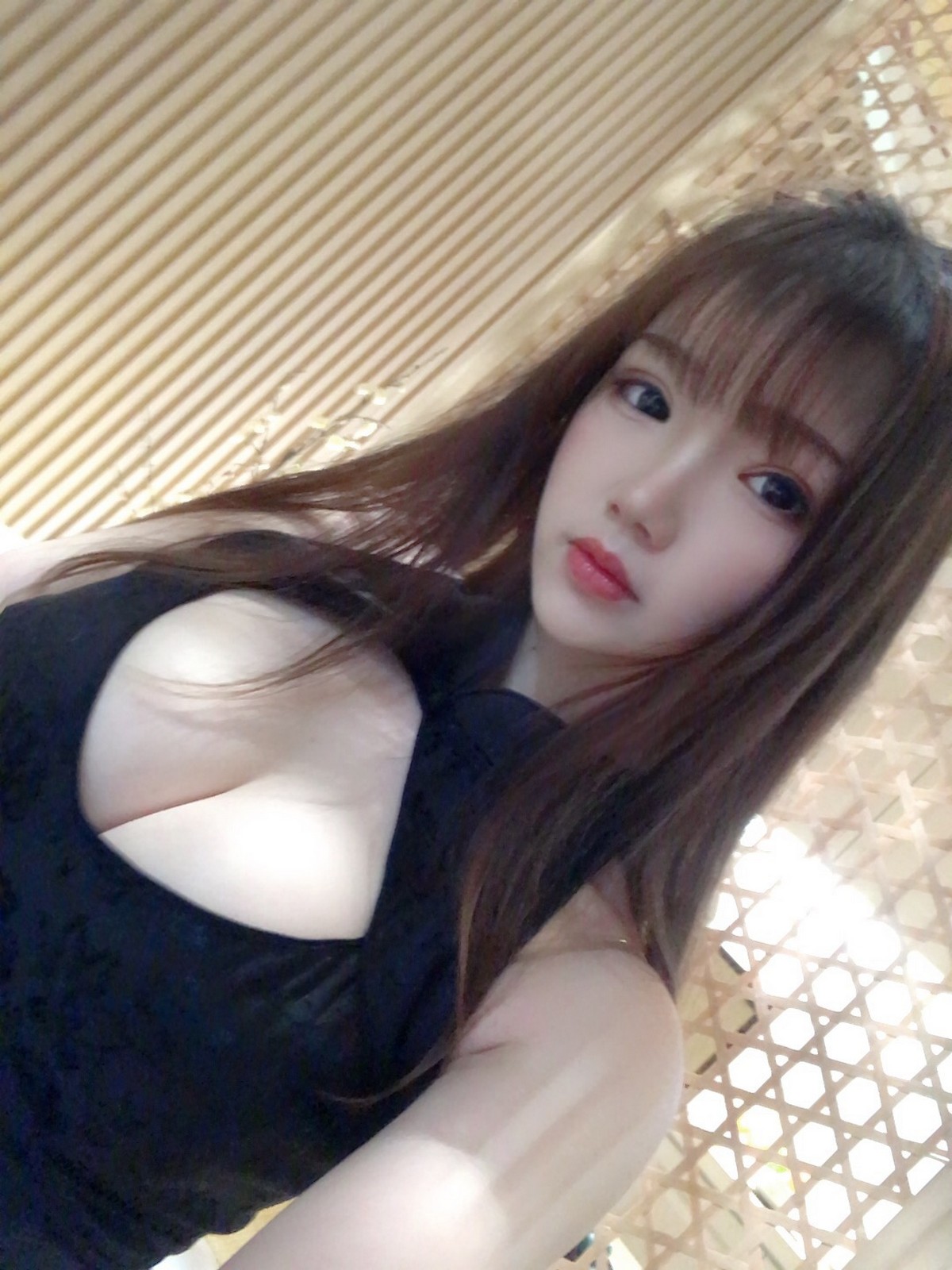 Anime blogger Xueqing ASTRA cheongsam selfie theme private sex sexy black exposed cheongsam with budshire stockings charming temptation photo 49p