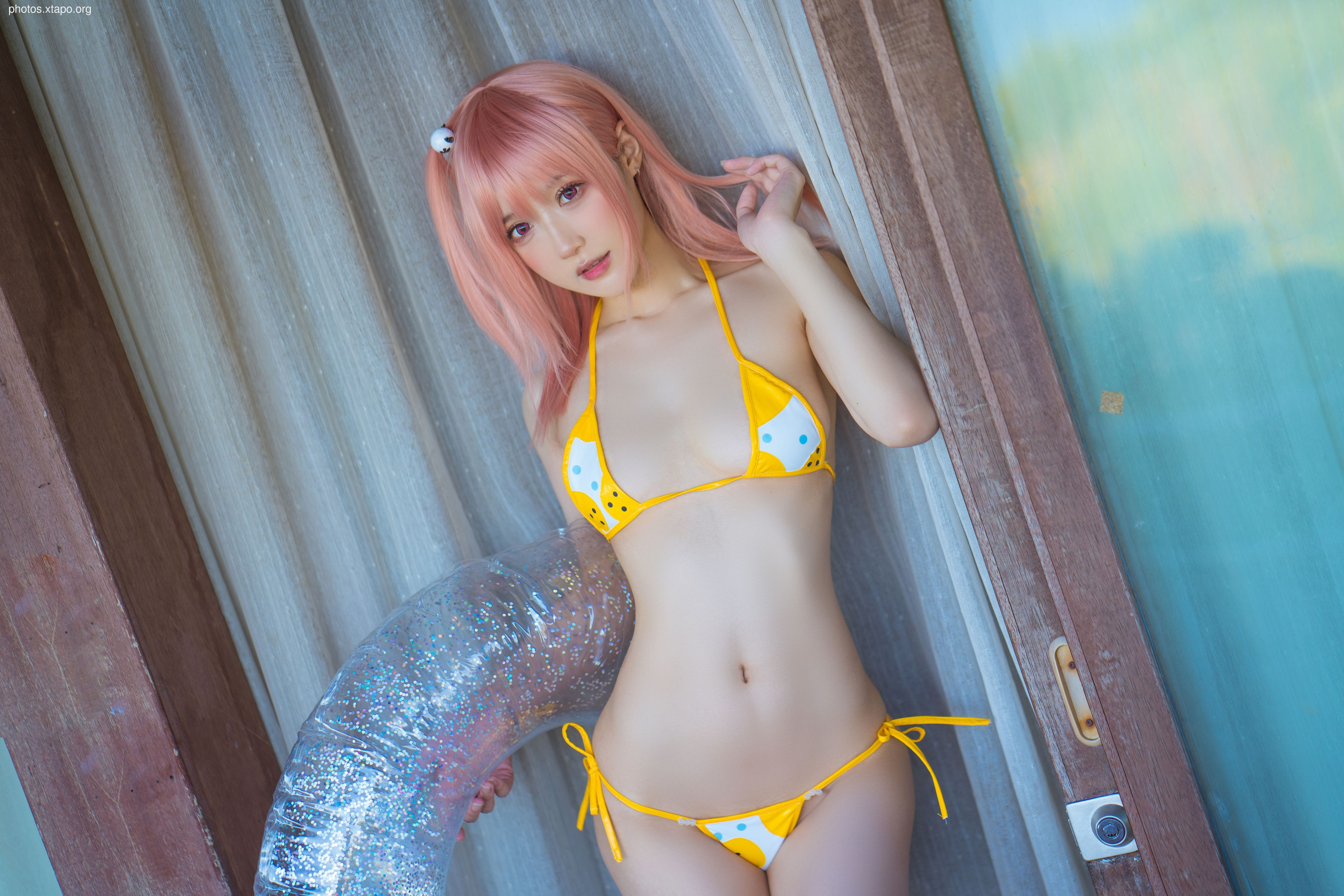 A Bao is also the rabbit mother life or death of the blue route Suixiang swimsuit 30p-733MB