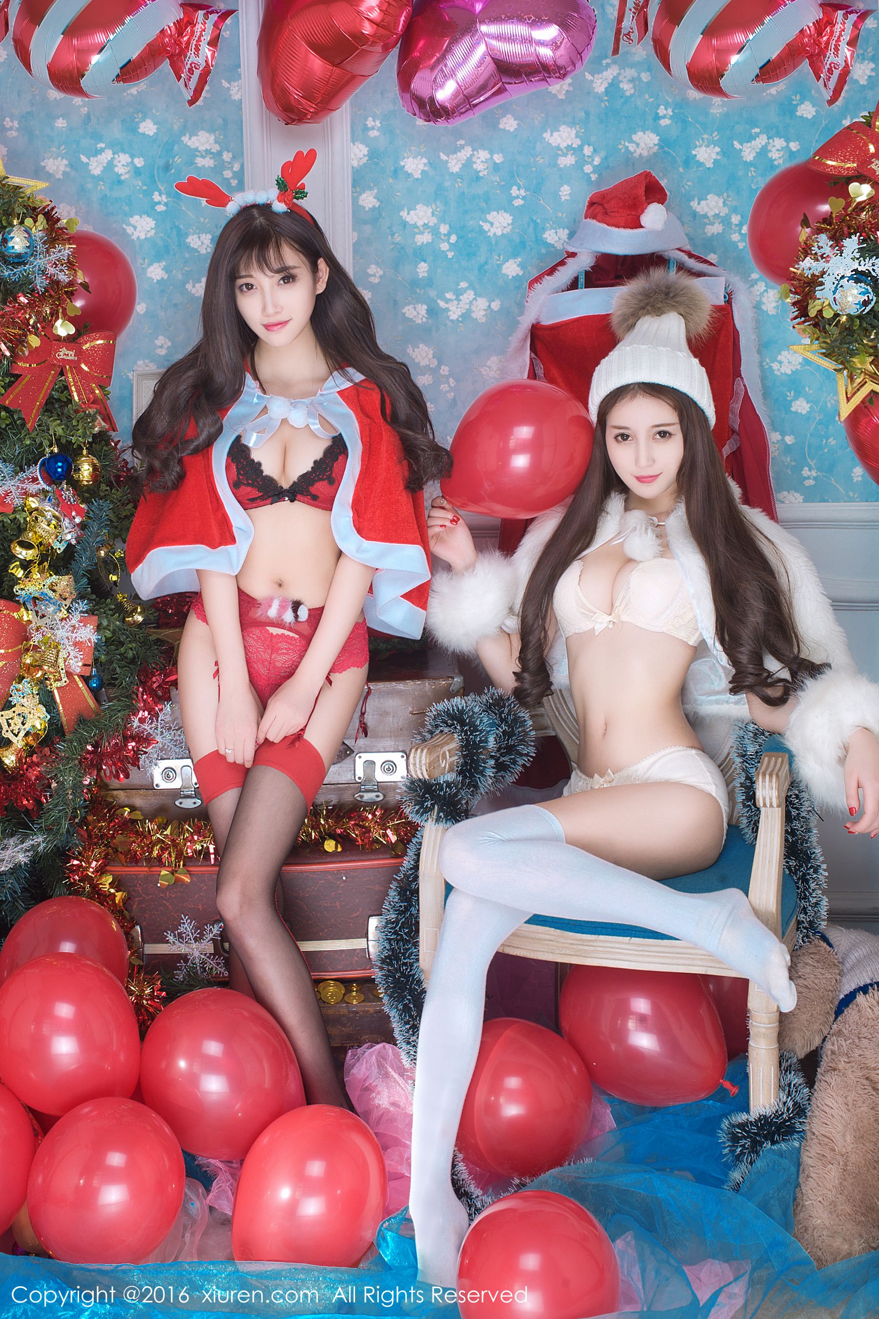 Zhao Xiaomi Kitty/Sugar Xiaotianxin CC (Yang Chenchen) The theme of Christmas Doubles Xiuren No.664