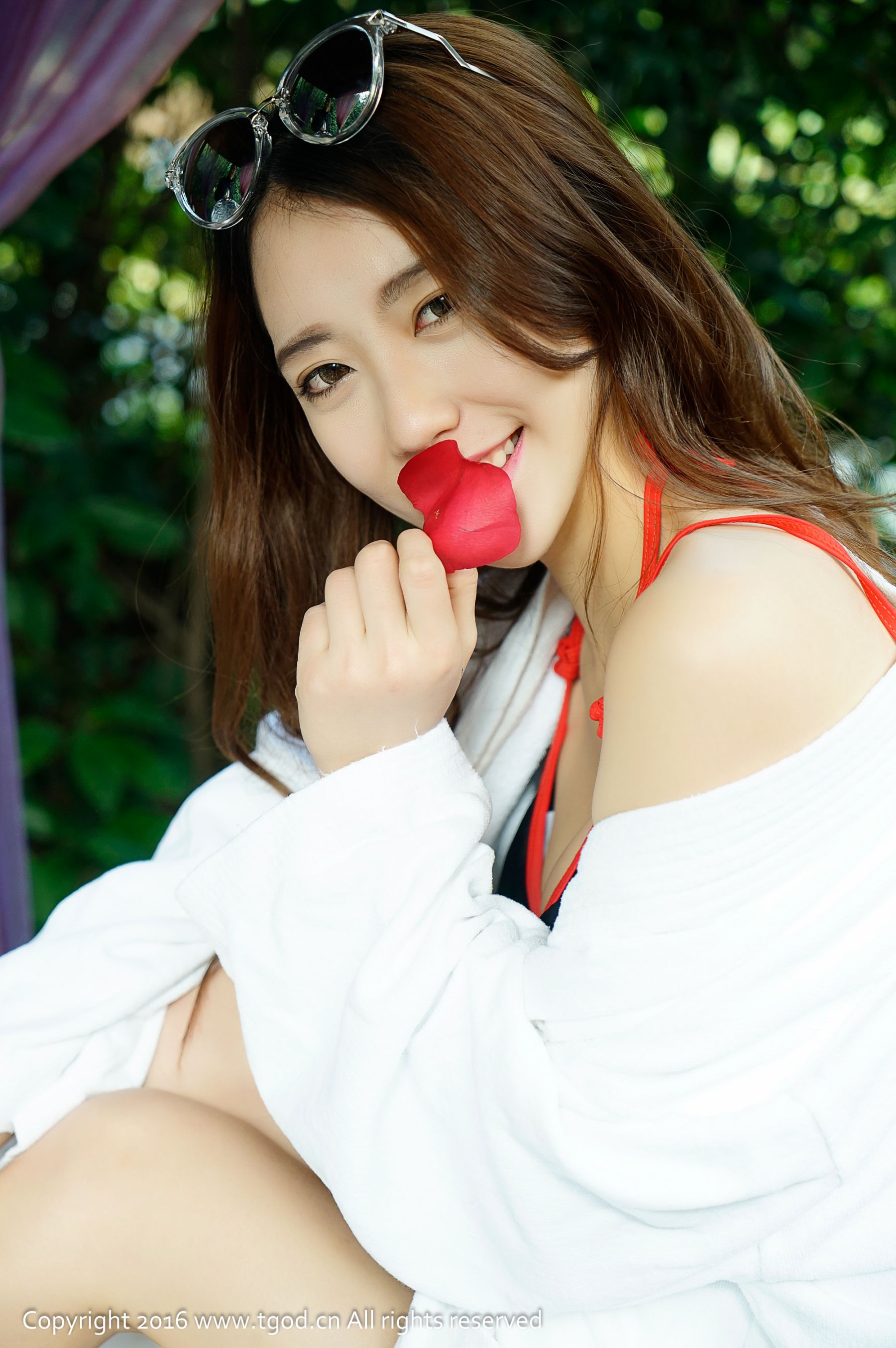 Deng Xue Sweet Sexy and Charming Little Woman Tenderness Push Goddess TGOD