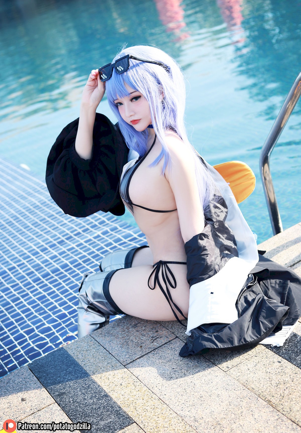 Potato Godzilla Cosplay Swimsuit Melt Lilith