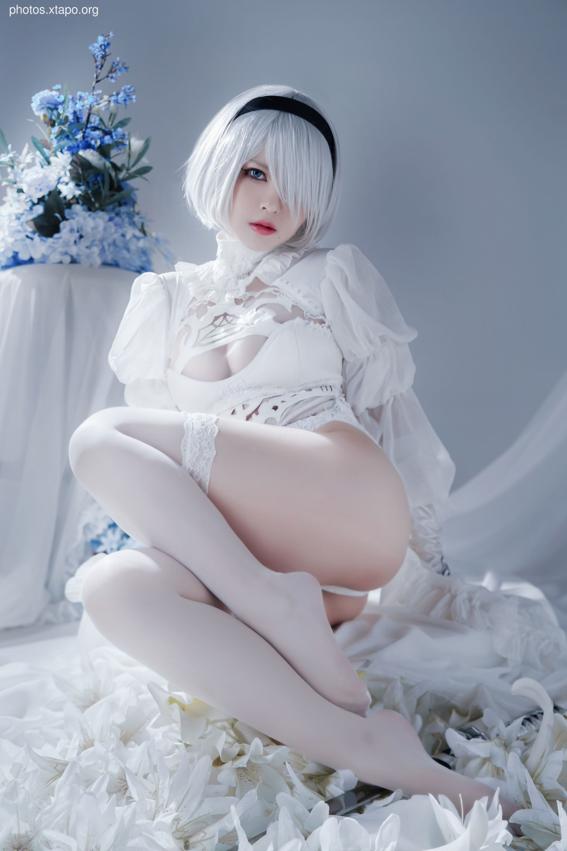 Half Half -Automata ハ ル ハ No. 2 B -type white dress 51P -91MB