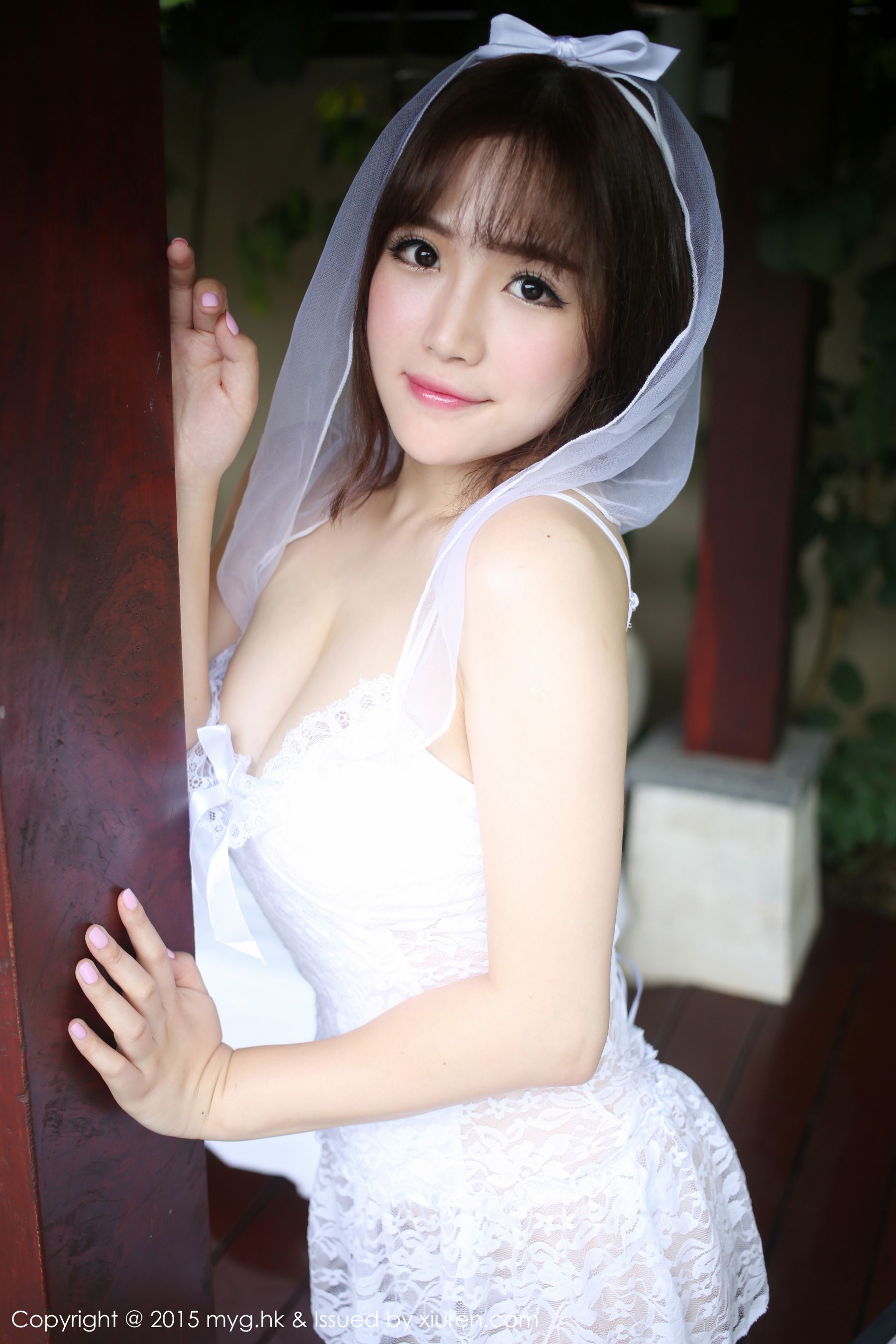 Xu Cake White Wedding Series Miyuan Pavilion Mygirl VOL.165