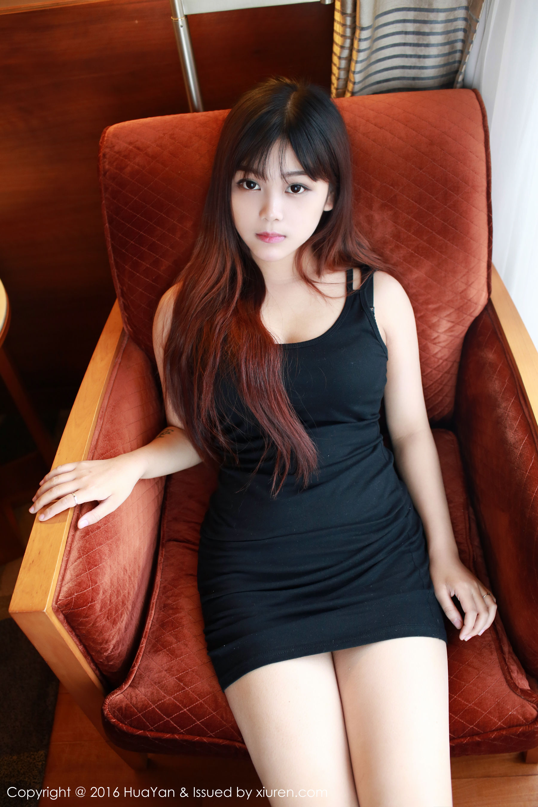 Model Xiaoyue Er's Green Little Girl, Little Fresh Series Hua Yan Huayan Vol.016