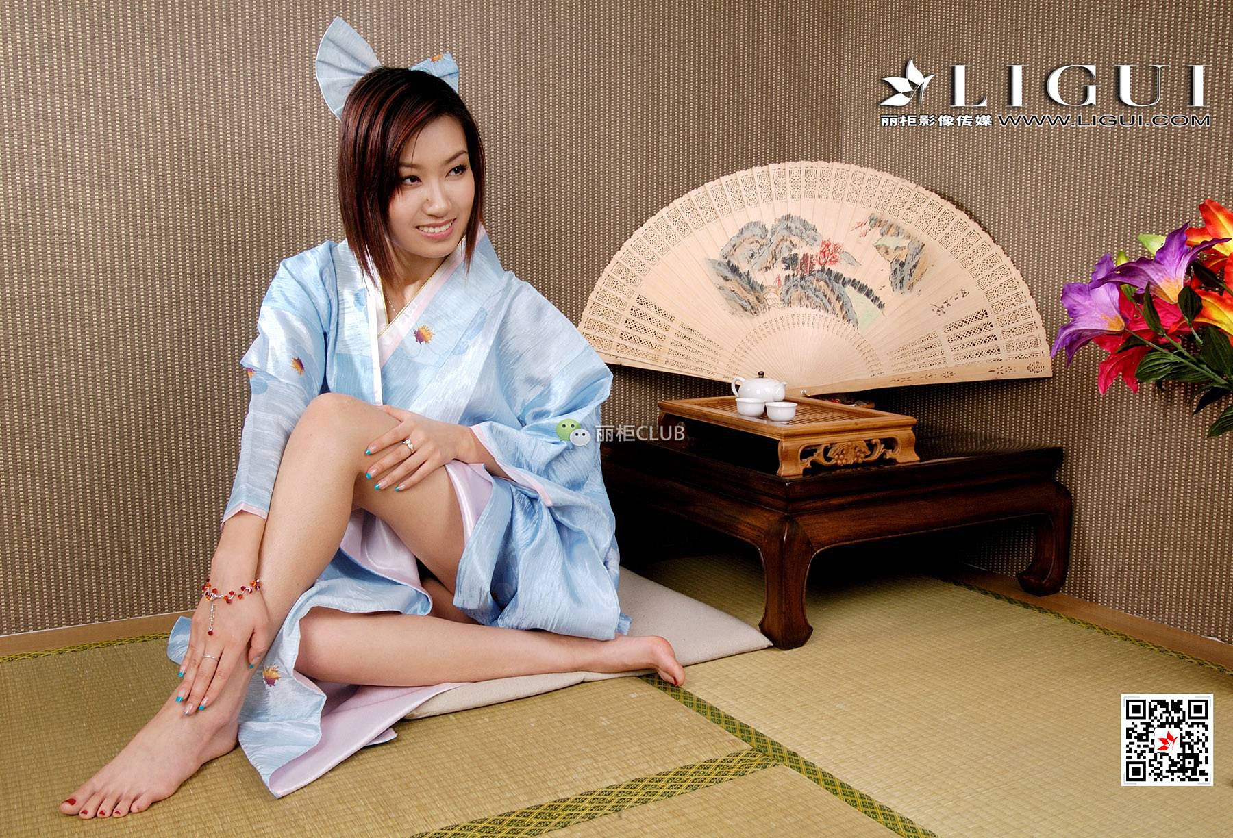 Xiaohui Costume Silk Foot Ligui Beautiful legs silk foot