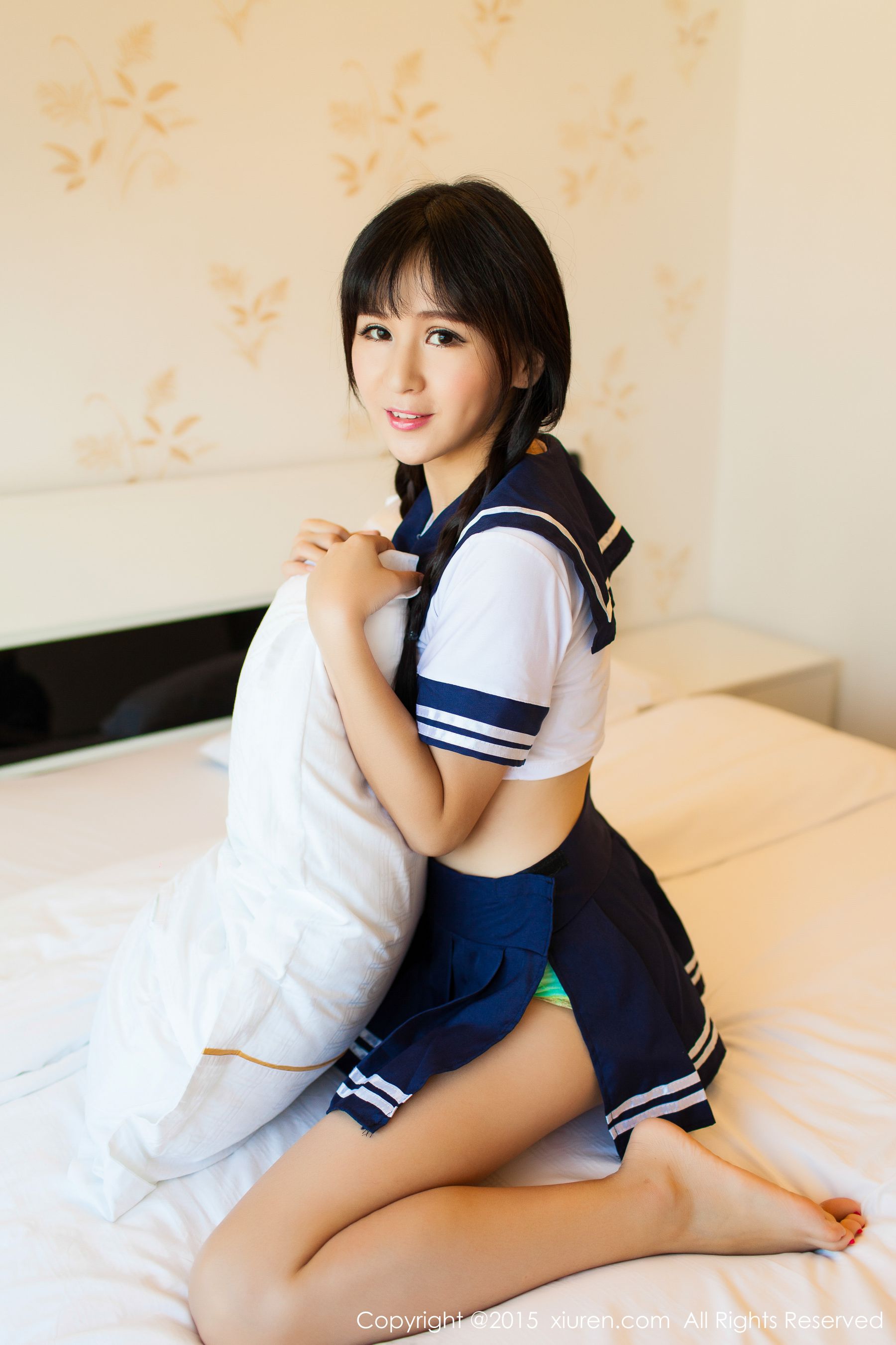 Tang Yuchen TYC Sailor School UniformHot Pants Series Xiuren Xiuren No.405